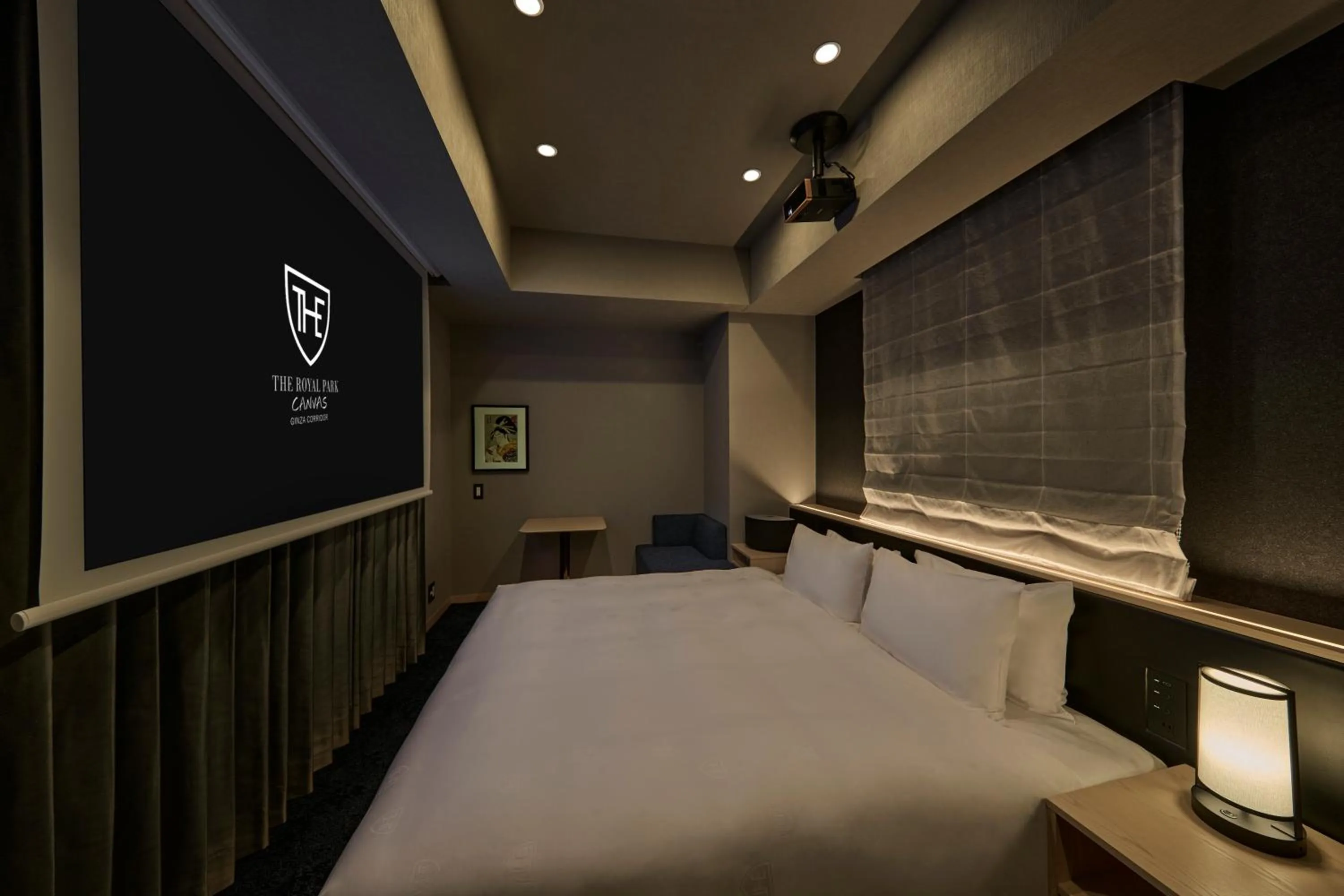 Bedroom, Bed in The Royal Park Canvas Ginza Corridor