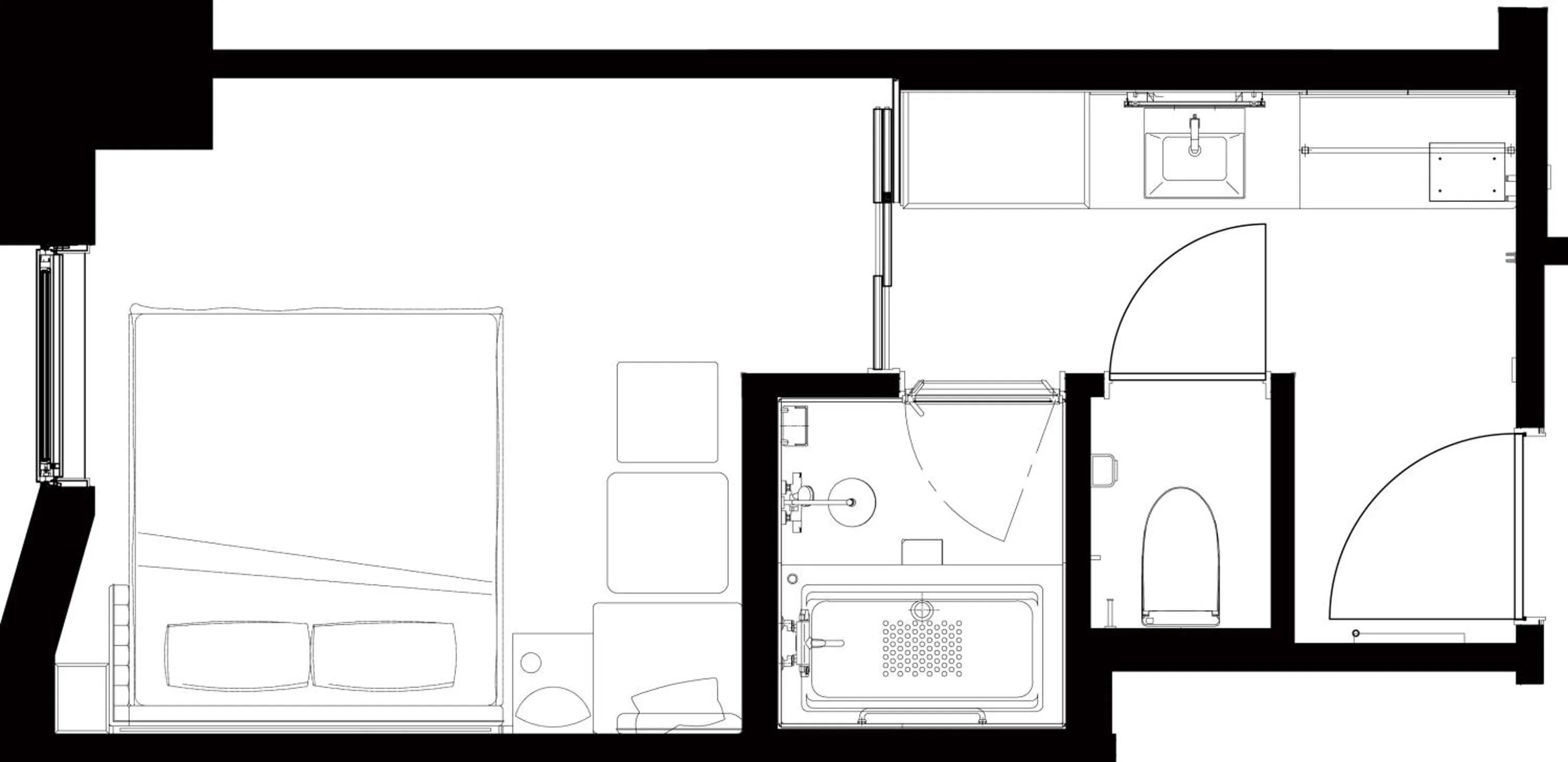 Photo of the whole room in The Royal Park Canvas Ginza Corridor