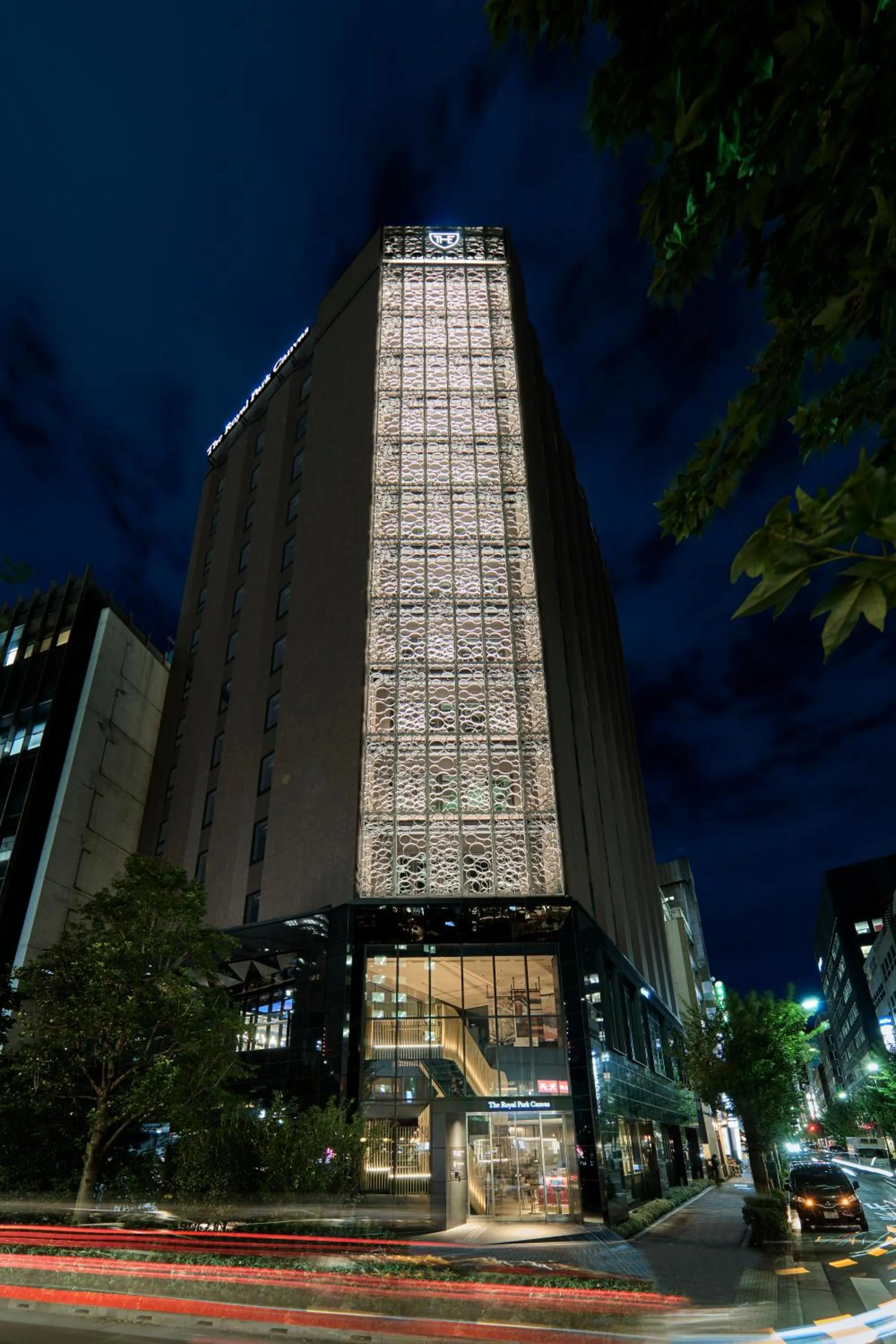 Property building in The Royal Park Canvas Ginza Corridor