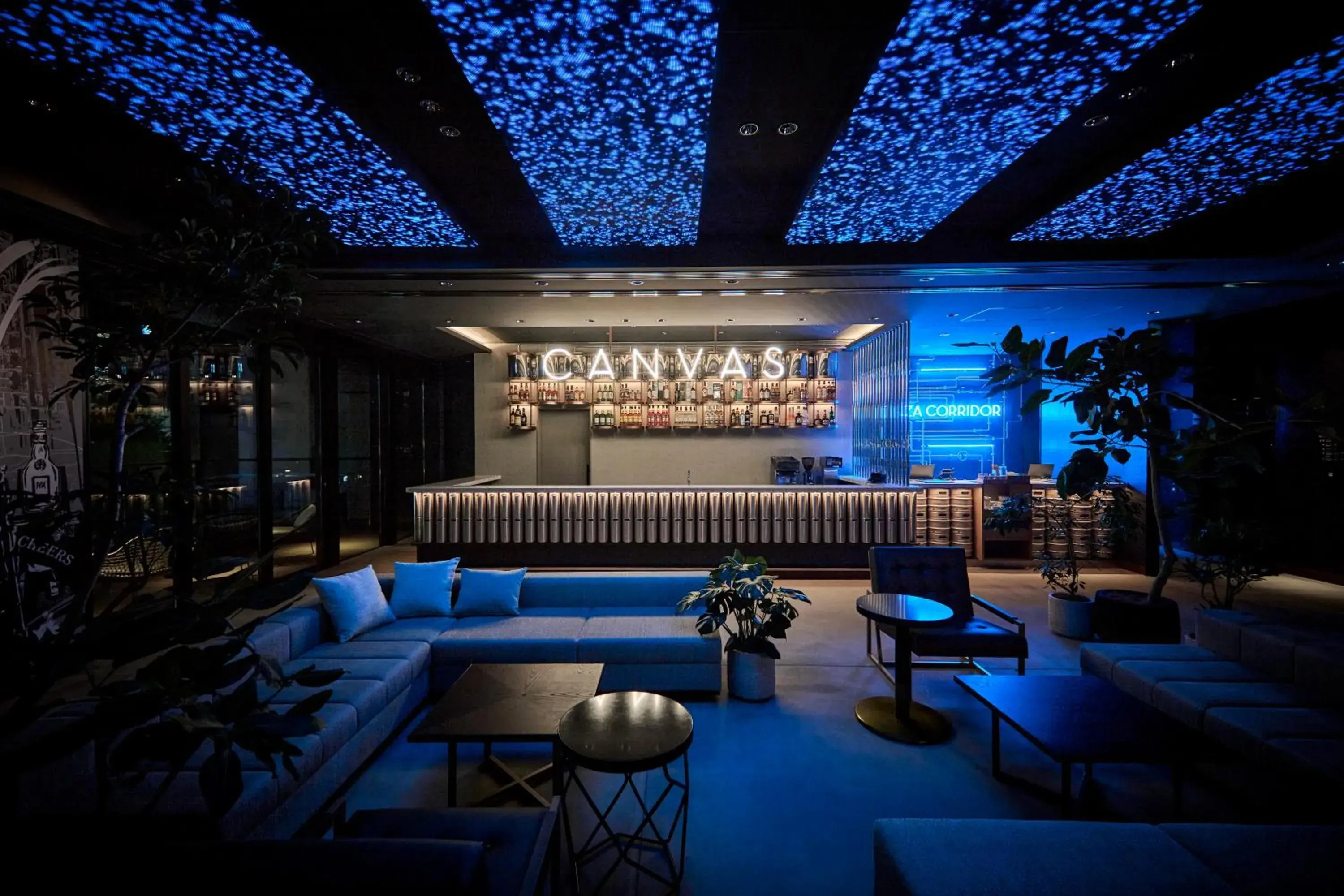 Lounge or bar in The Royal Park Canvas Ginza Corridor Lounge or bar in The Royal Park Canvas Ginza Corridor