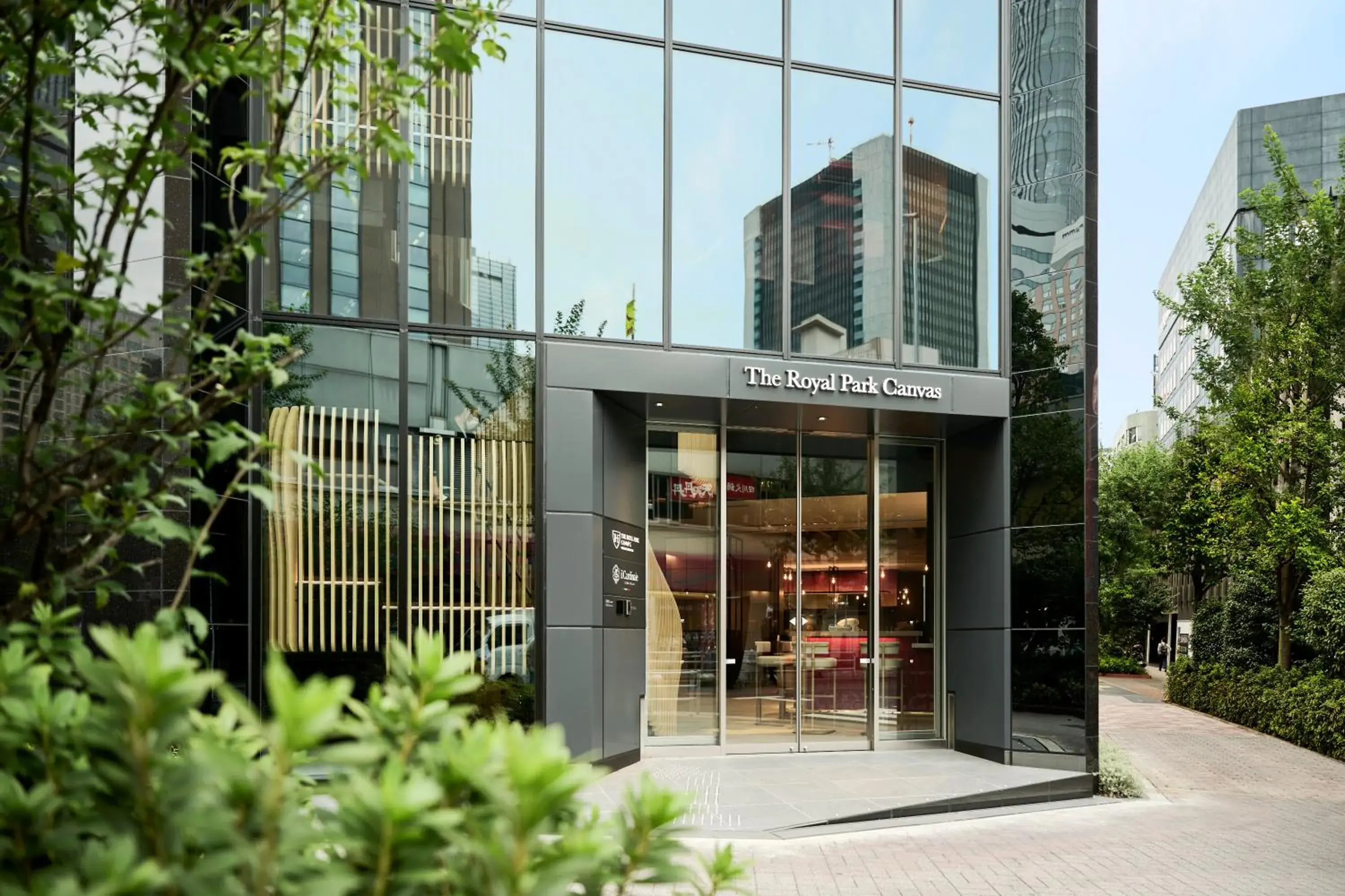 Property building in The Royal Park Canvas Ginza Corridor Property building in The Royal Park Canvas Ginza Corridor