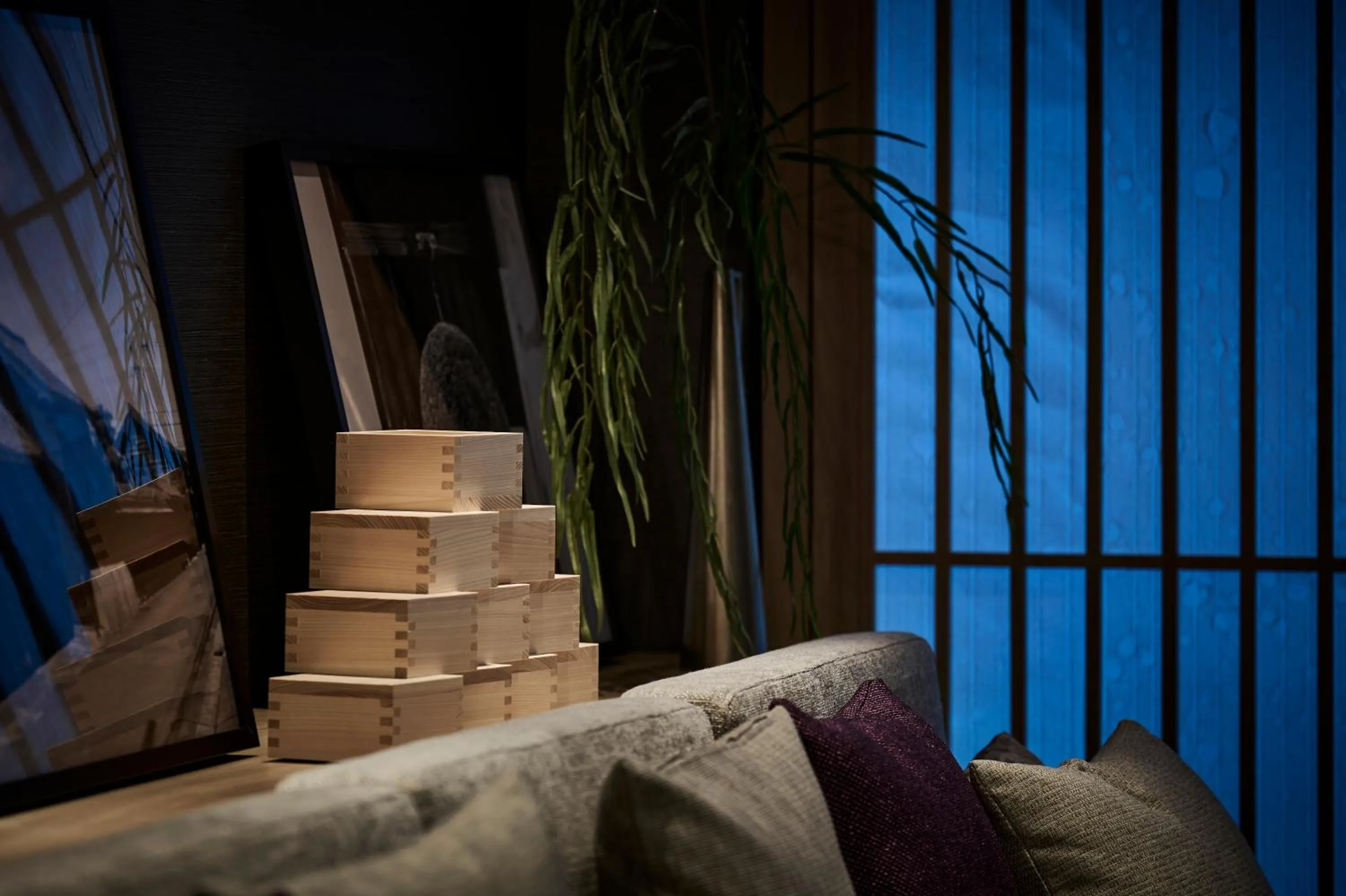 Lounge or bar in The Royal Park Canvas Ginza Corridor