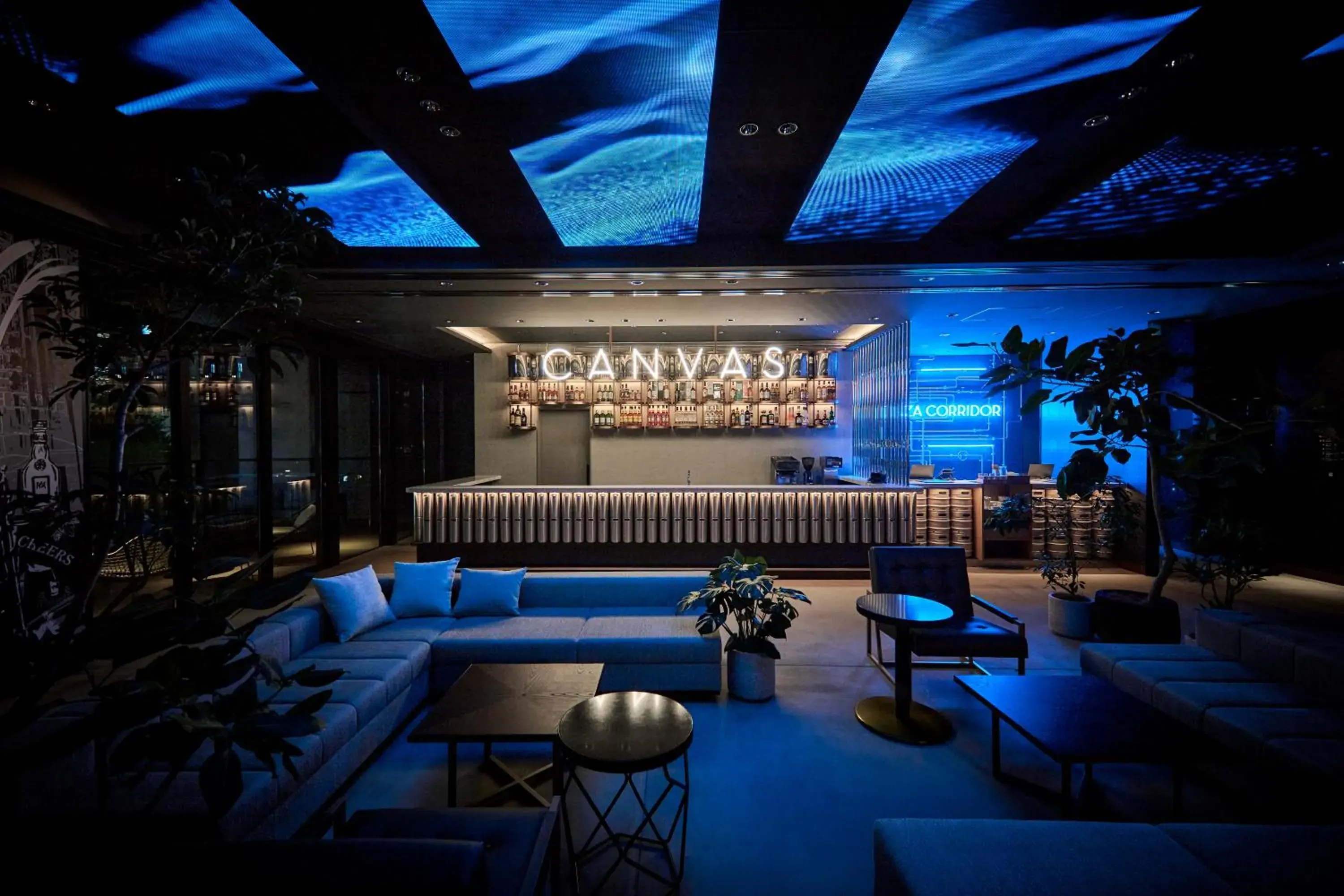 Lounge or bar in The Royal Park Canvas Ginza Corridor Lounge or bar in The Royal Park Canvas Ginza Corridor