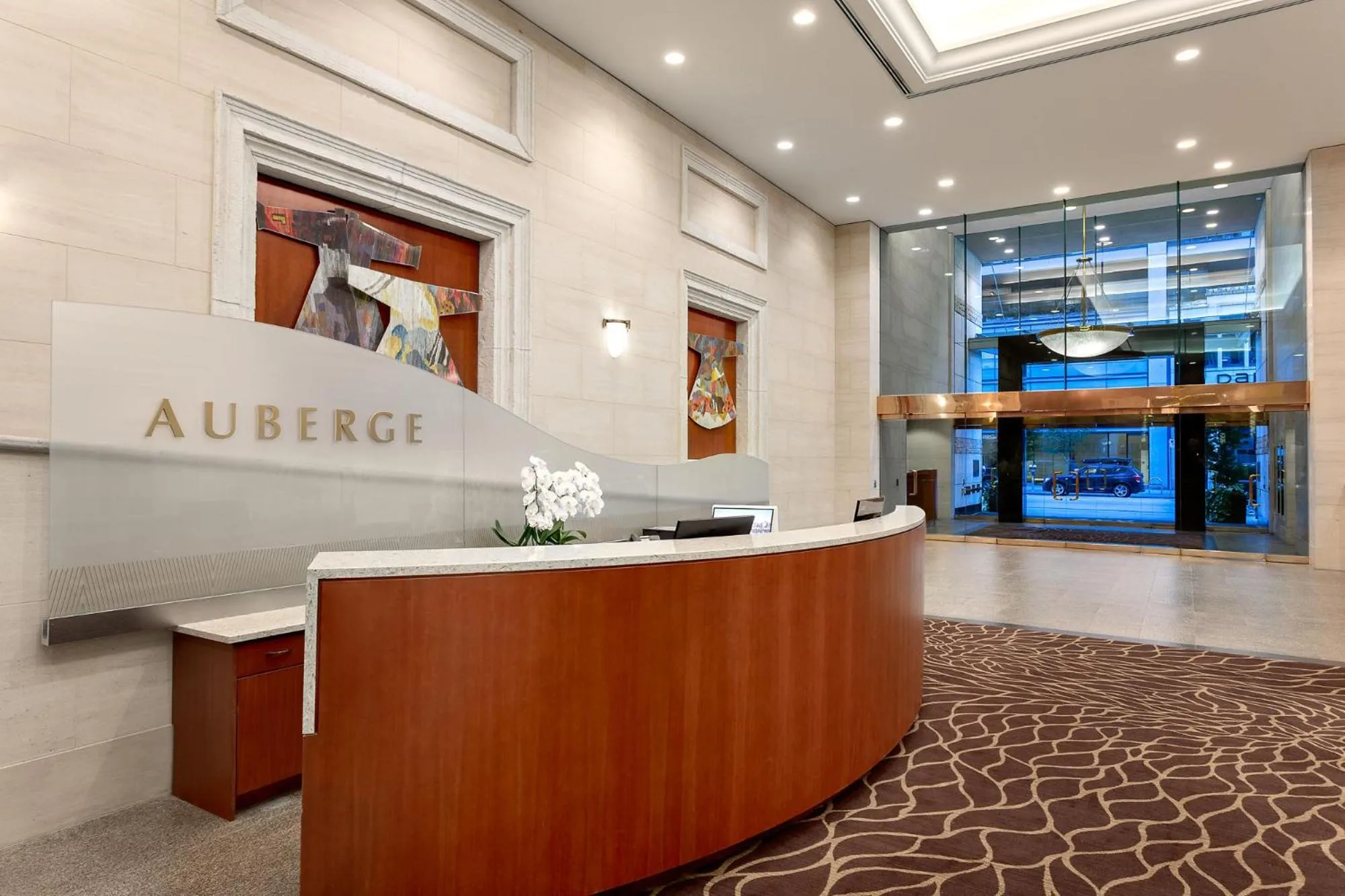 Lobby or reception in Auberge Vancouver Hotel