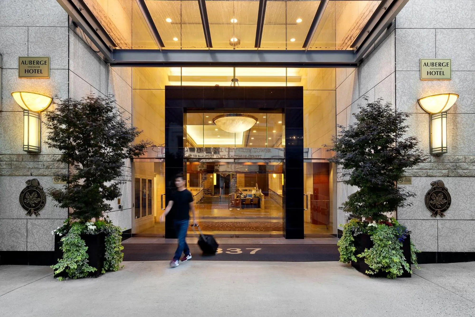 Facade/entrance in Auberge Vancouver Hotel