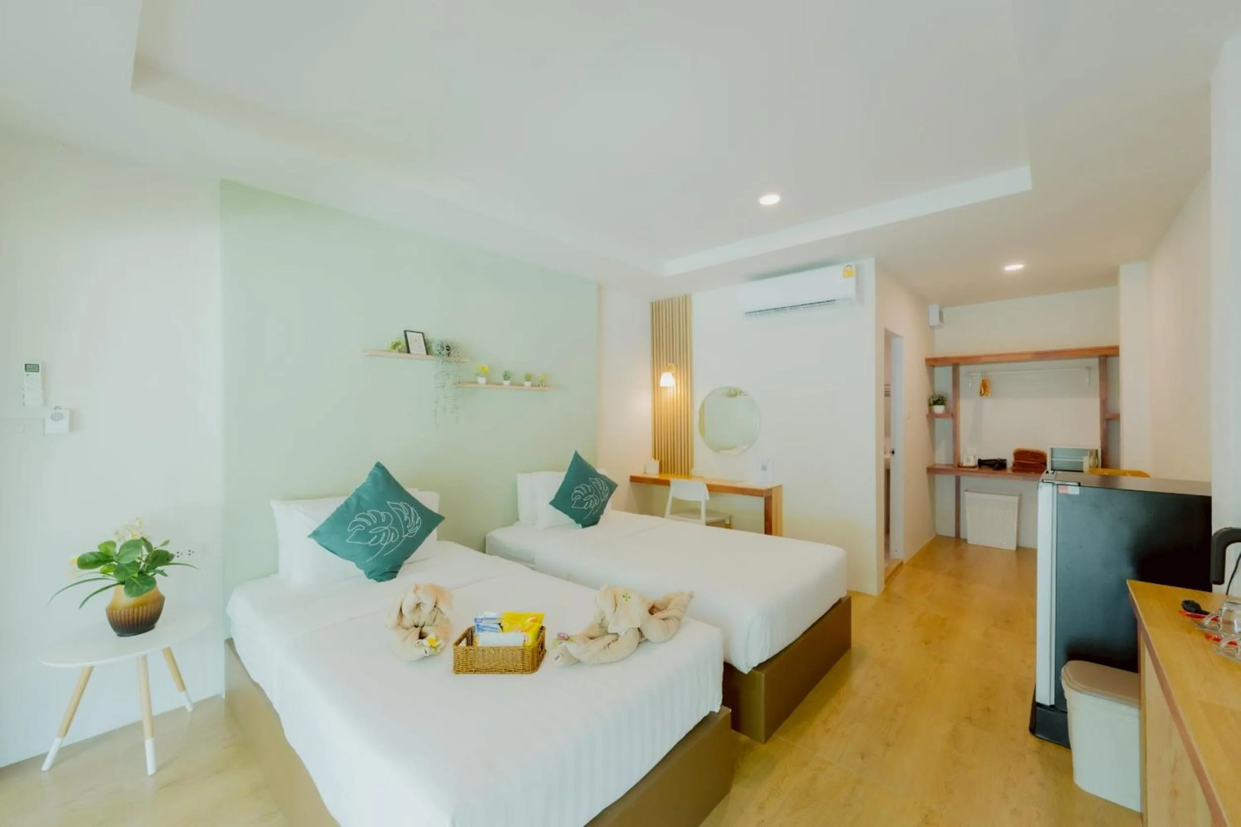 Bed in Samet Lucky Resort