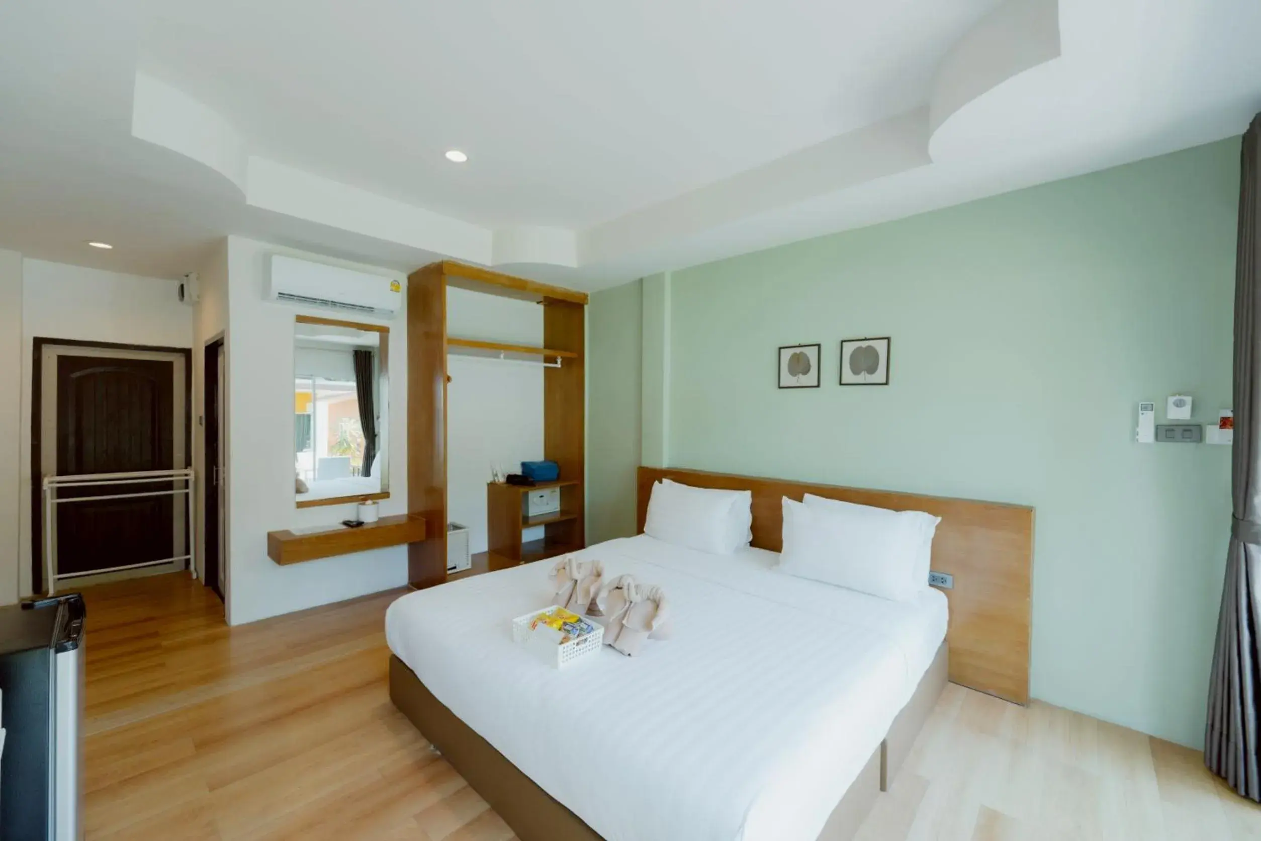 Bed in Samet Lucky Resort Bed in Samet Lucky Resort