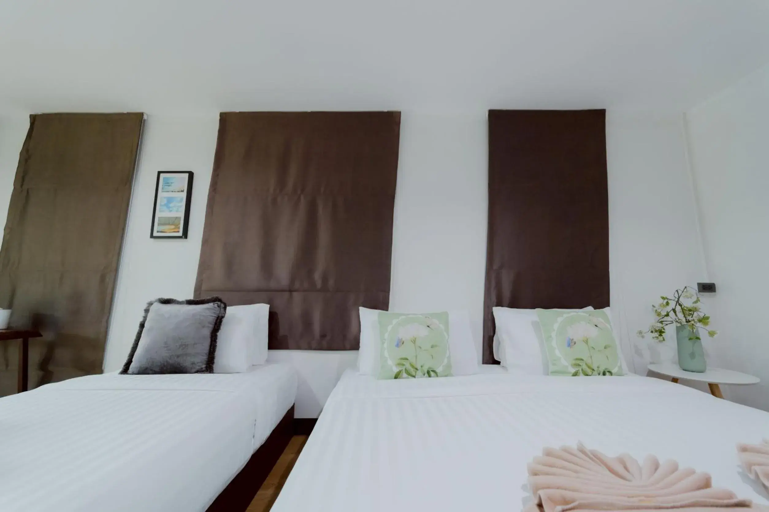 Bed in Samet Lucky Resort Bed in Samet Lucky Resort