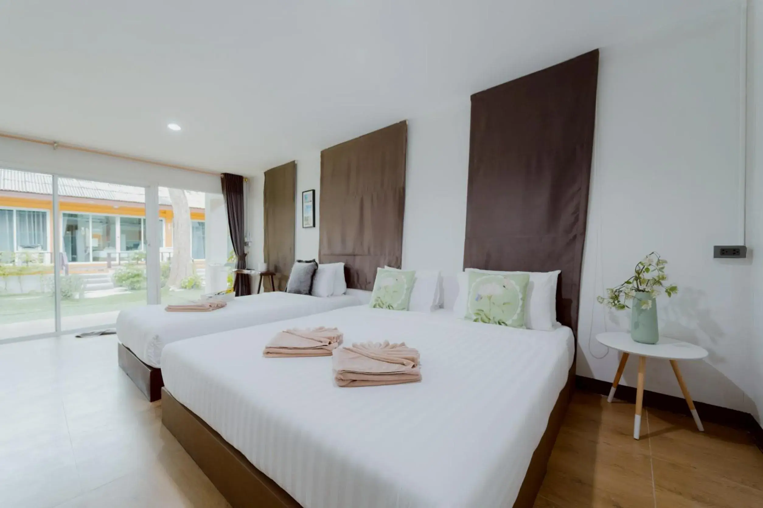 Bed in Samet Lucky Resort Bed in Samet Lucky Resort