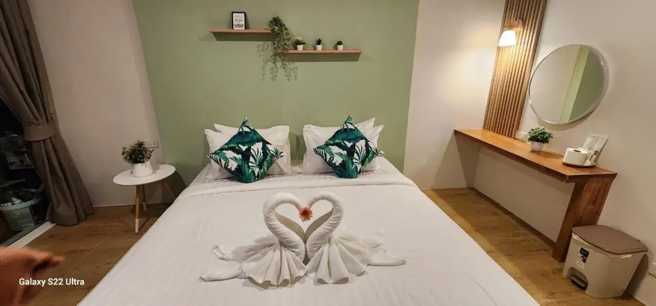 Bed in Samet Lucky Resort Bed in Samet Lucky Resort