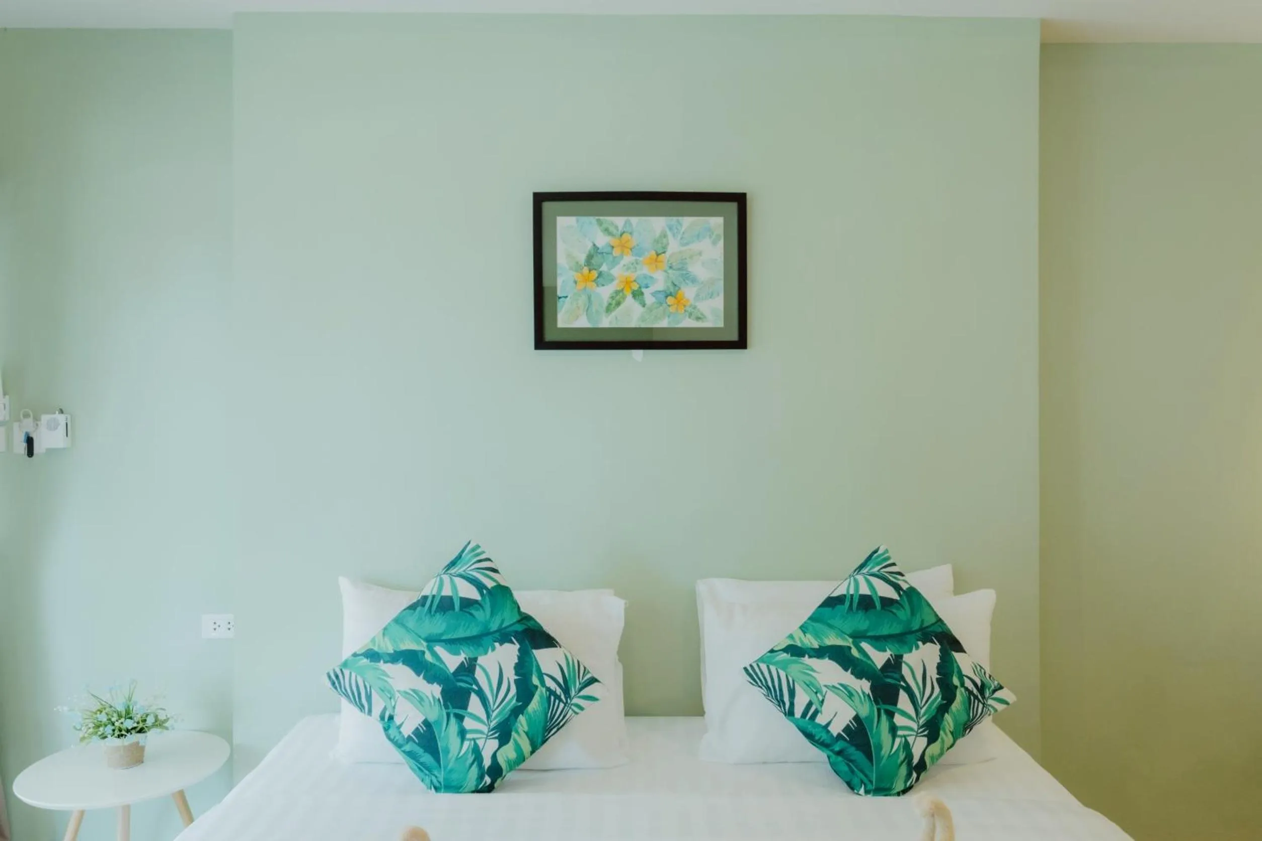 Bed in Samet Lucky Resort