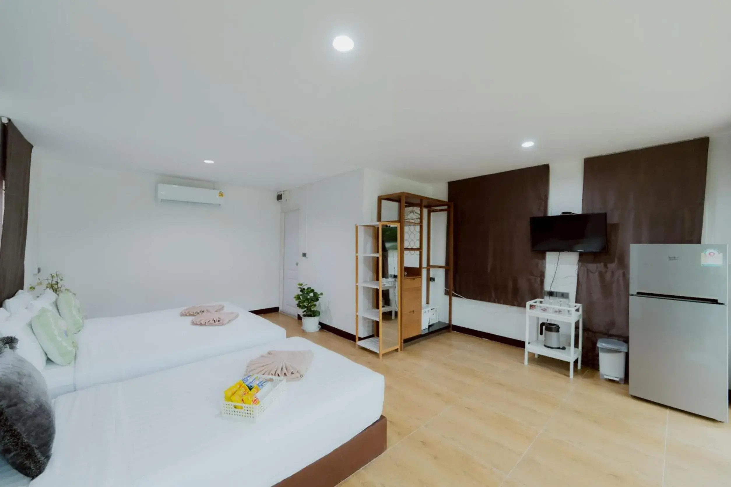 Bed in Samet Lucky Resort Bed in Samet Lucky Resort