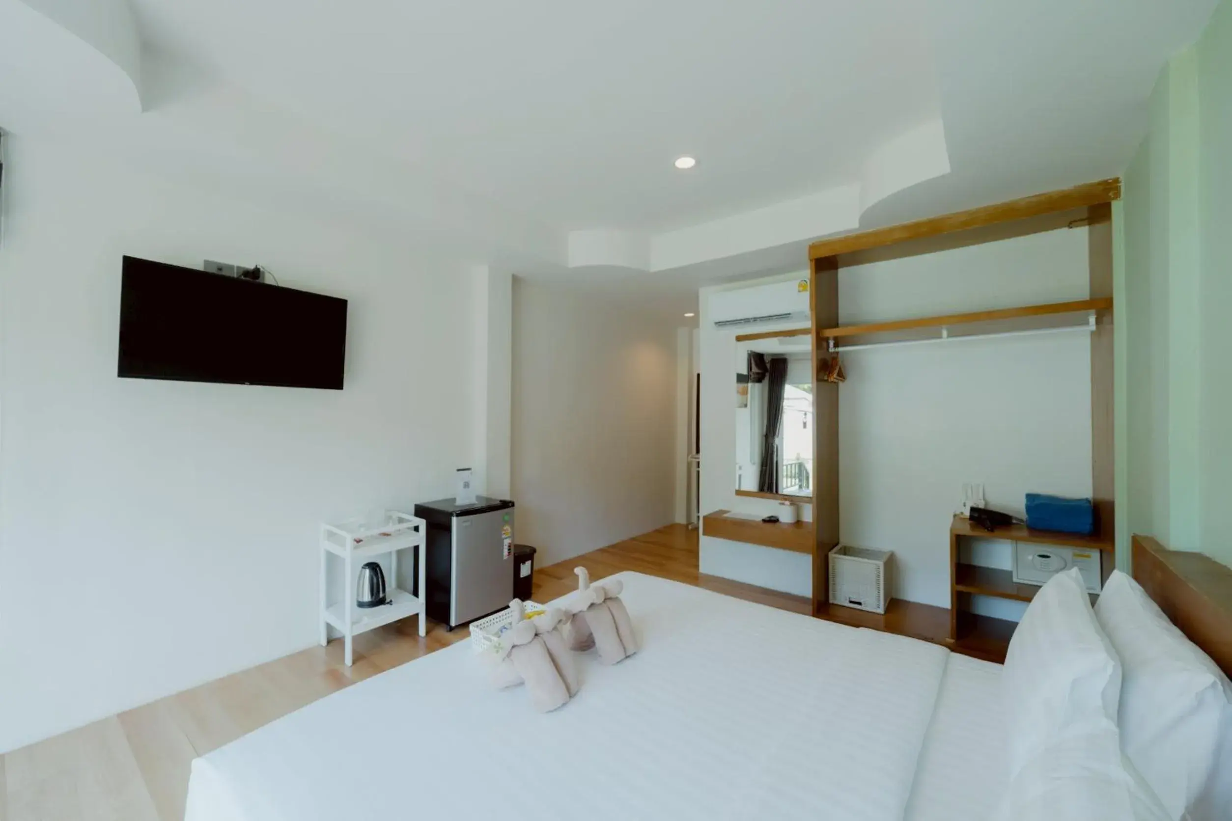 Bed in Samet Lucky Resort Bed in Samet Lucky Resort