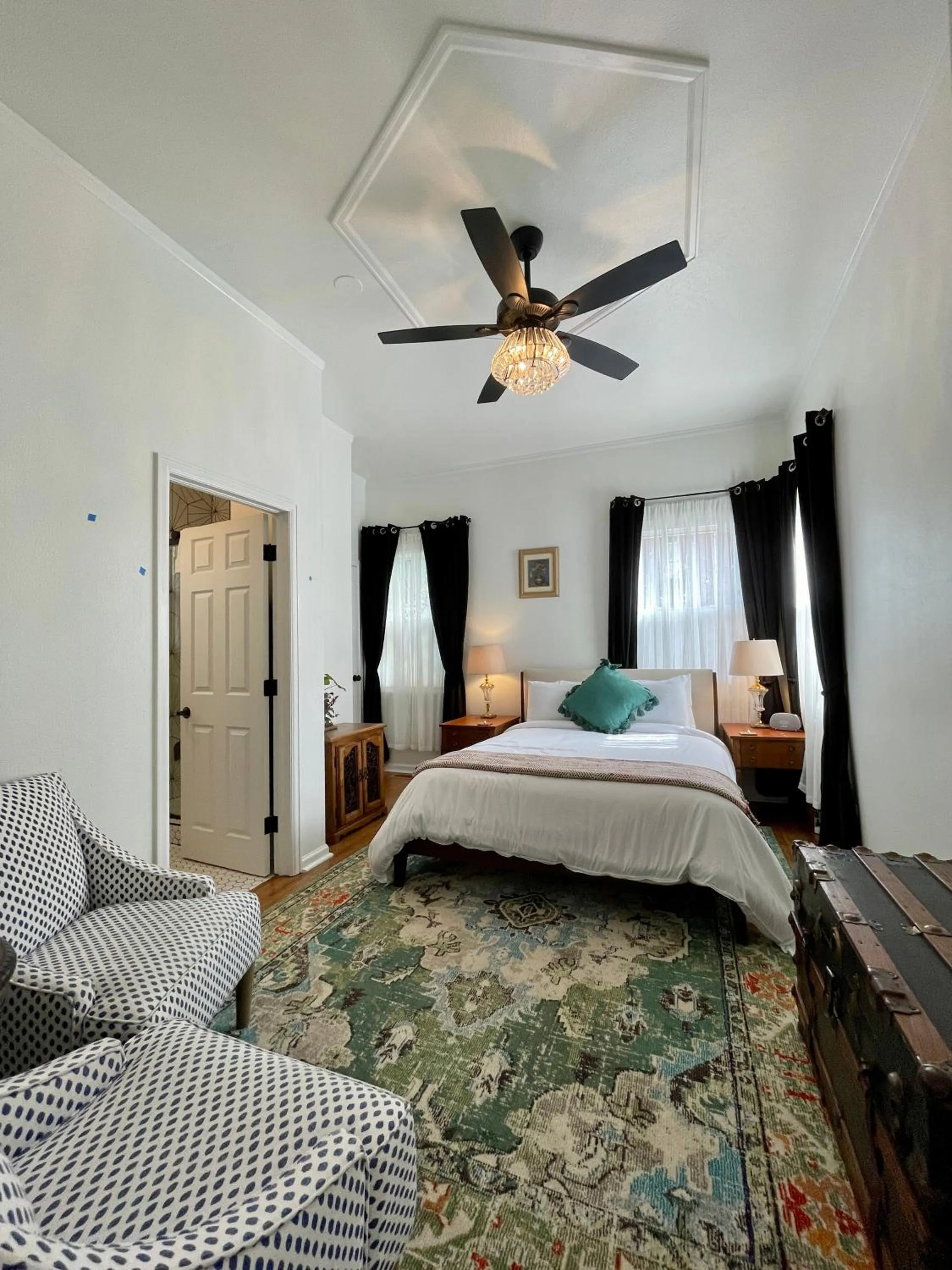 Bed in Flora House Denver