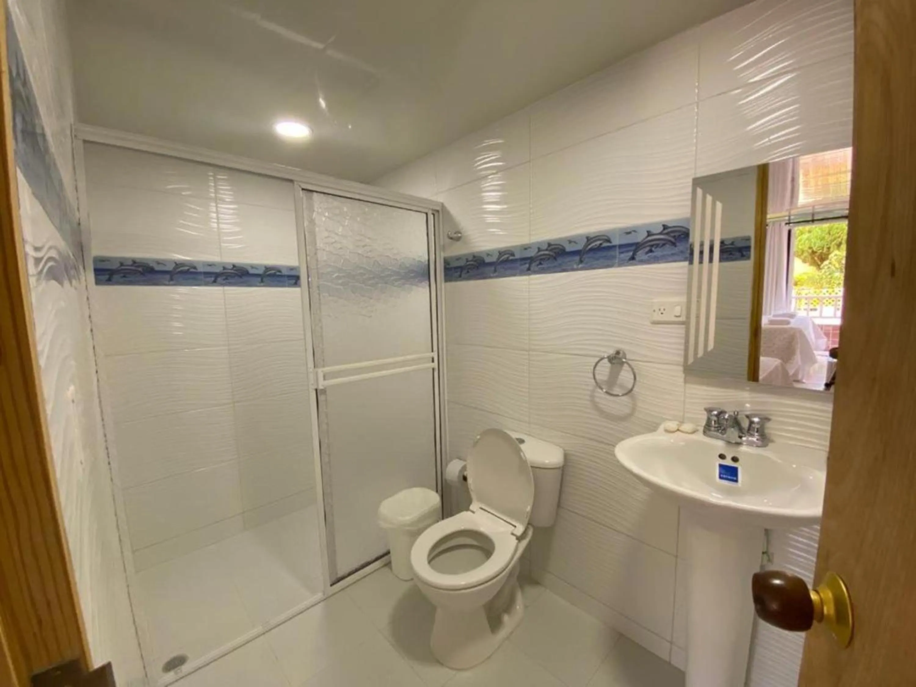 Bathroom in Hotel Campestre Dorado SAI