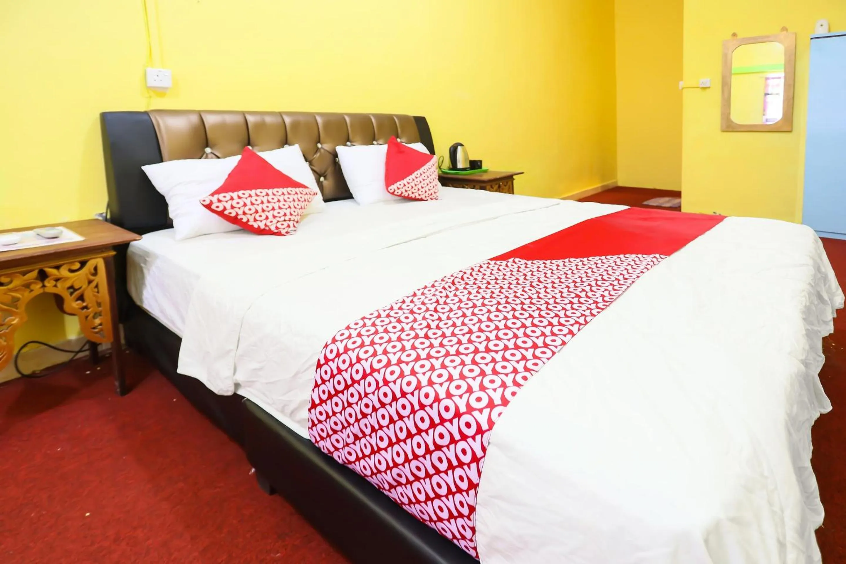 Bedroom, Bed in Hotel O Penginapan Sulthan Penyengat Syariah