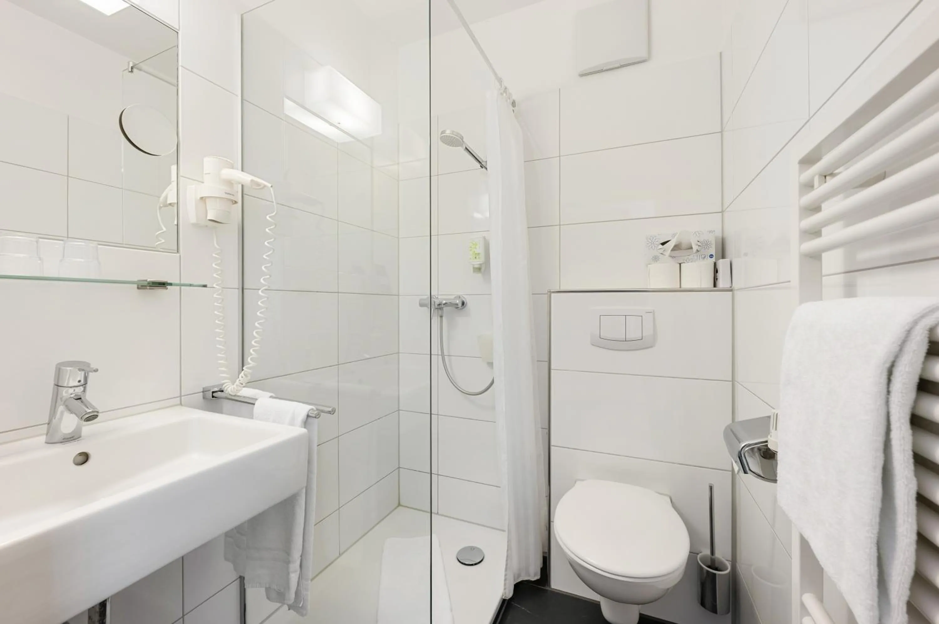 Shower in Hotel Am Kupferhammer