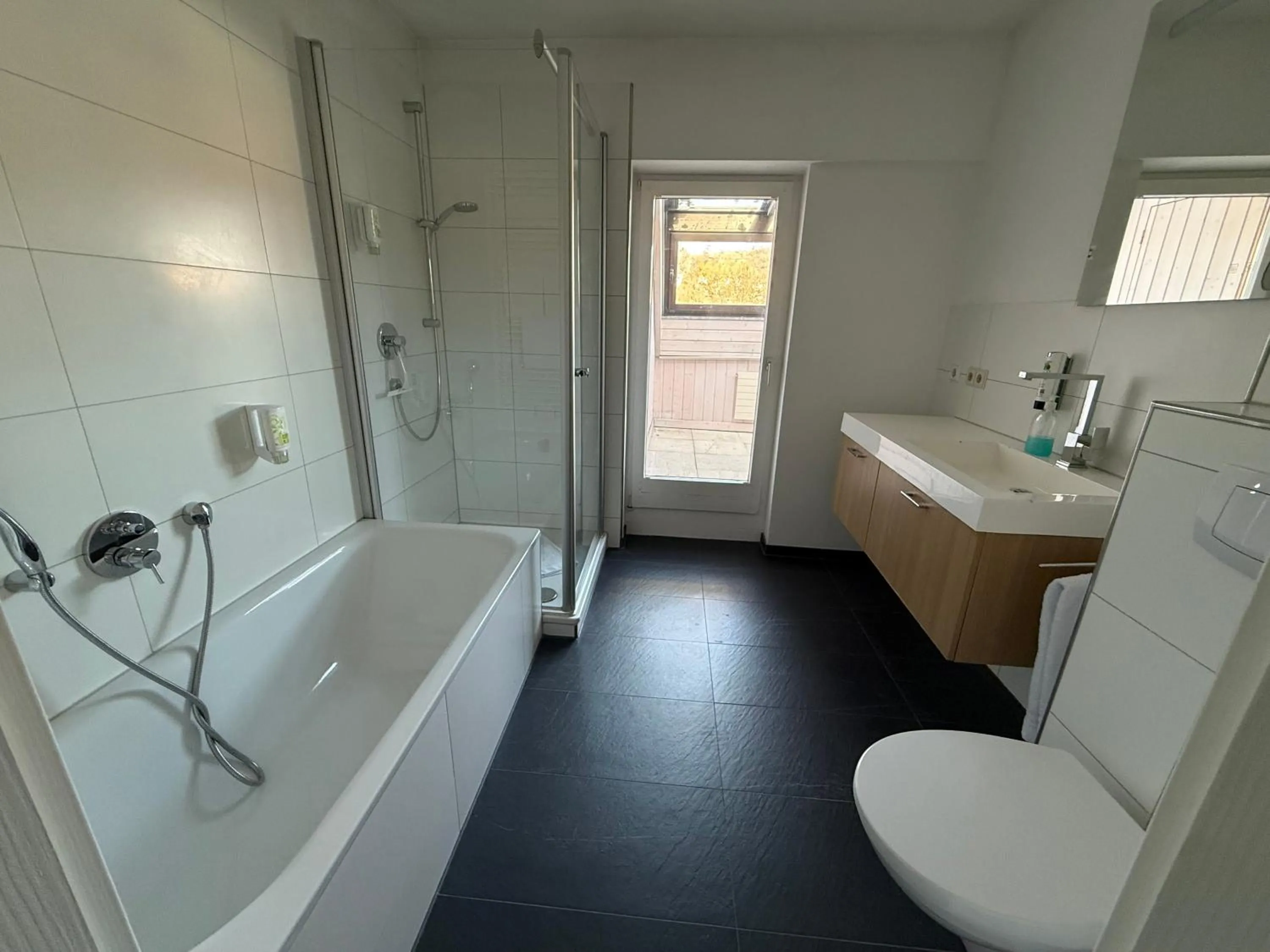 Shower in Hotel Am Kupferhammer