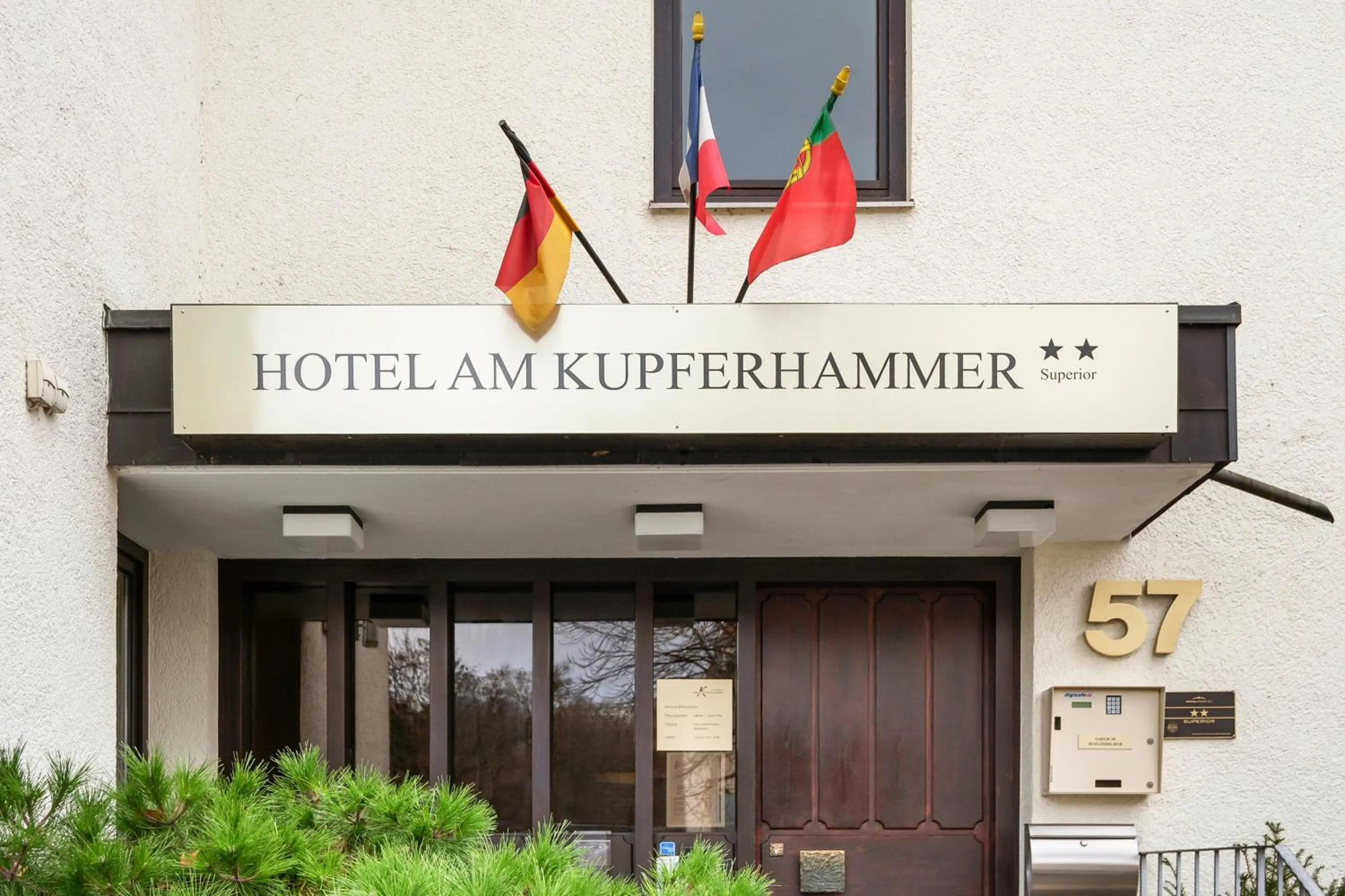 Facade/entrance in Hotel Am Kupferhammer