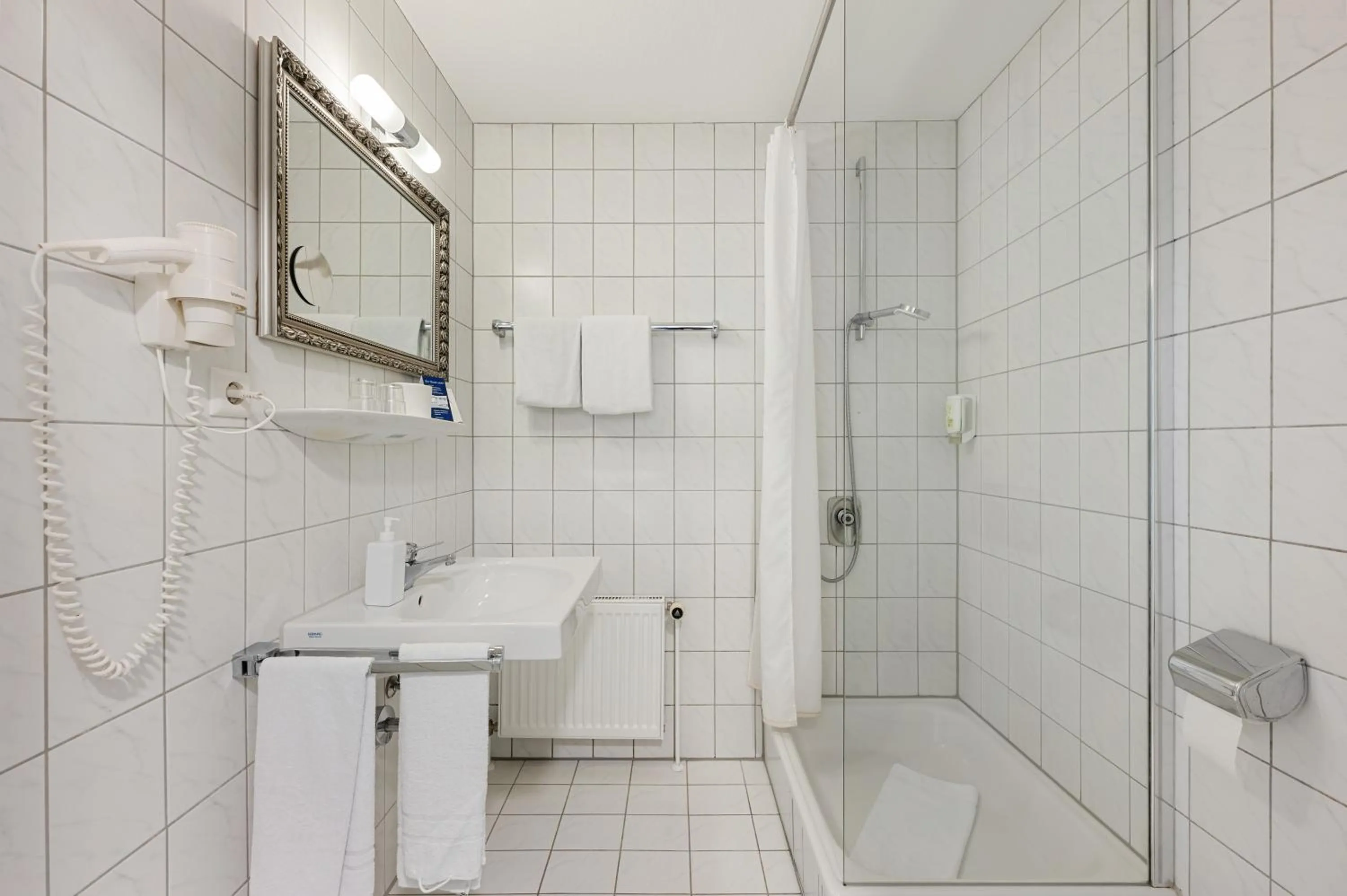 Shower in Hotel Am Kupferhammer