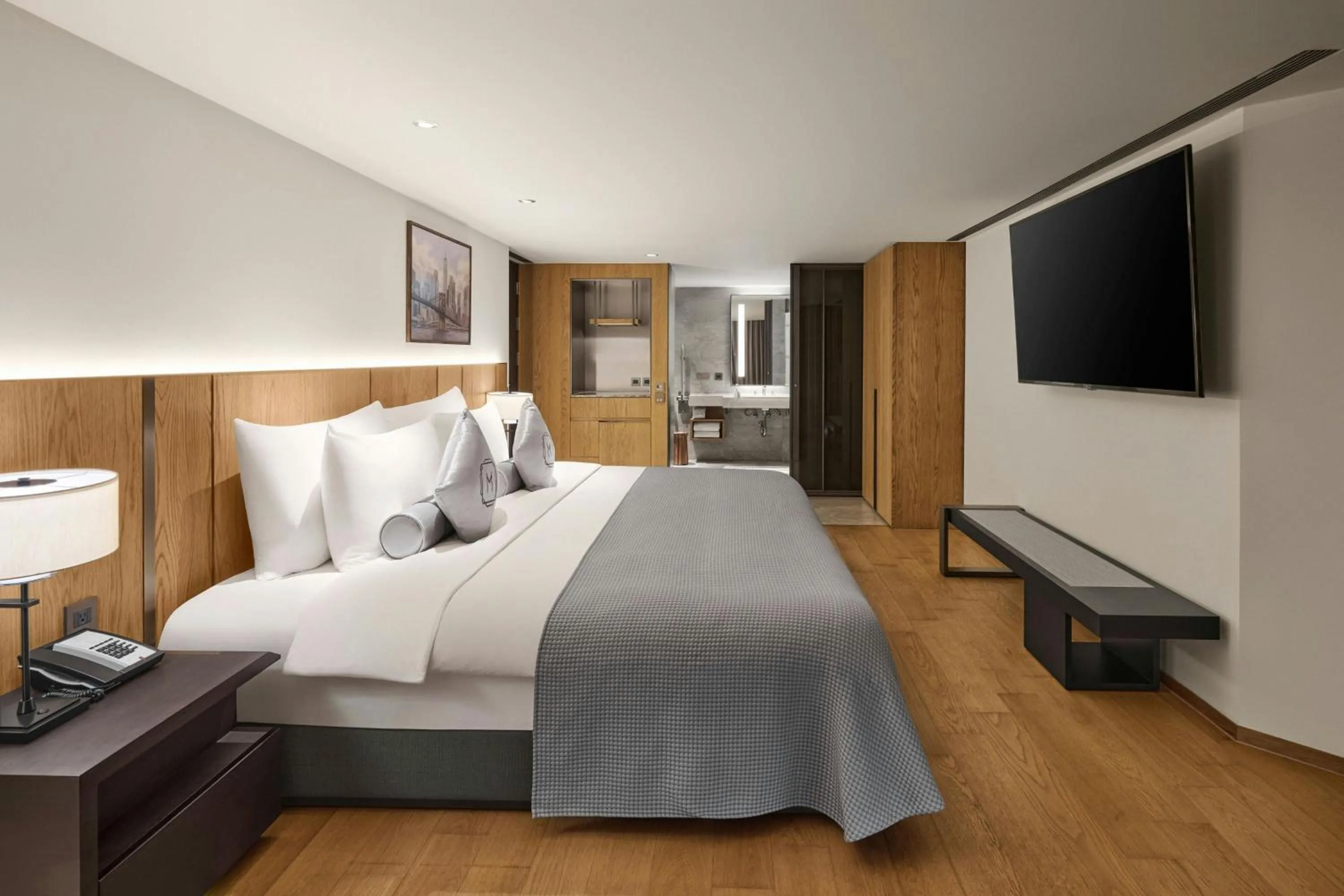 Photo of the whole room, Bed in Madison Taipei, a Tribute Portfolio Hotel