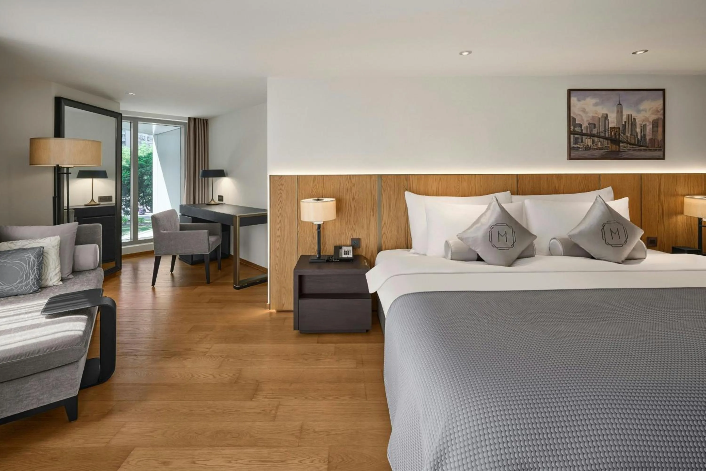 Photo of the whole room, Bed in Madison Taipei, a Tribute Portfolio Hotel