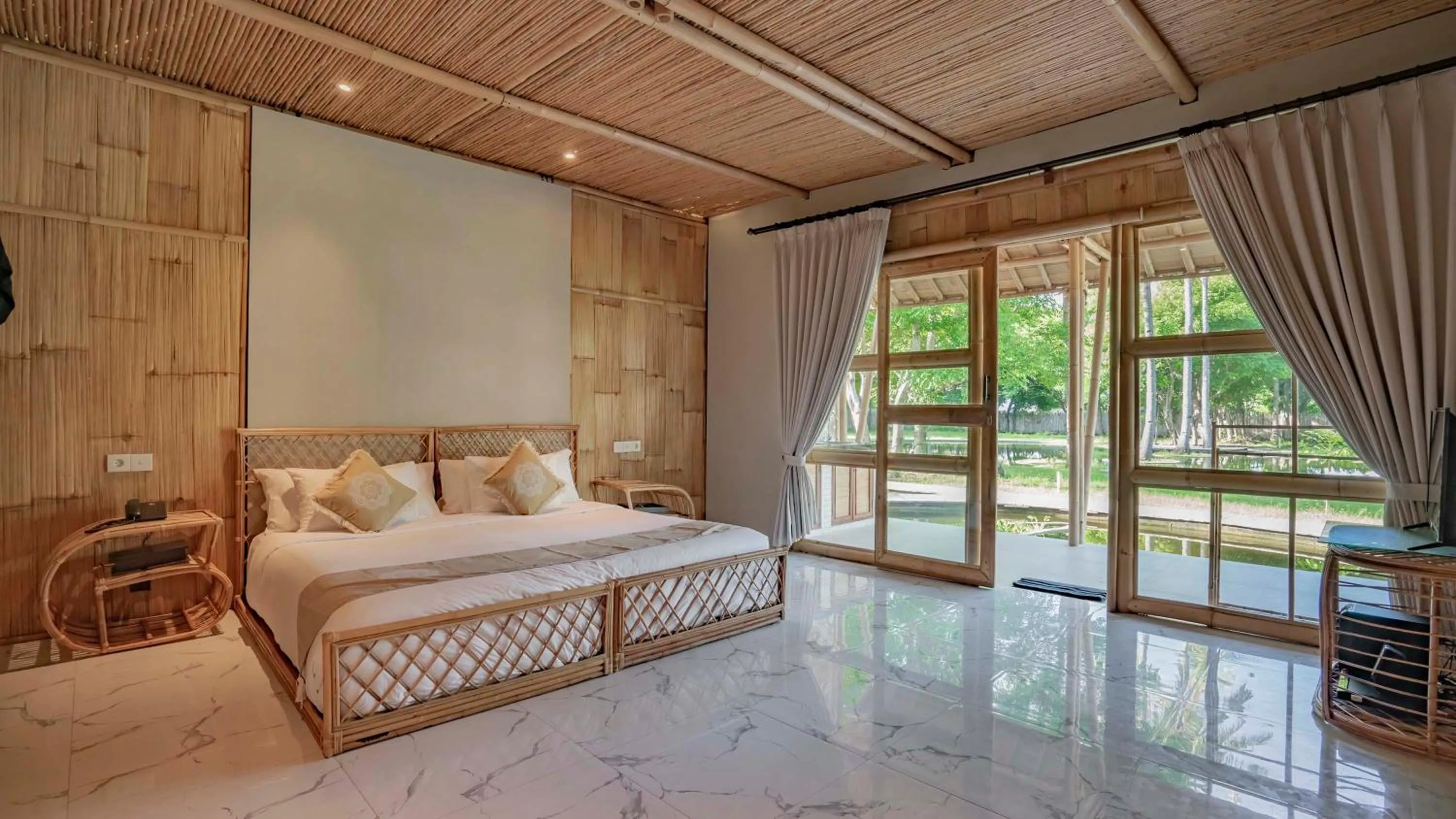 Bedroom, Bed in Pravasa Gili Resort by KajaNe