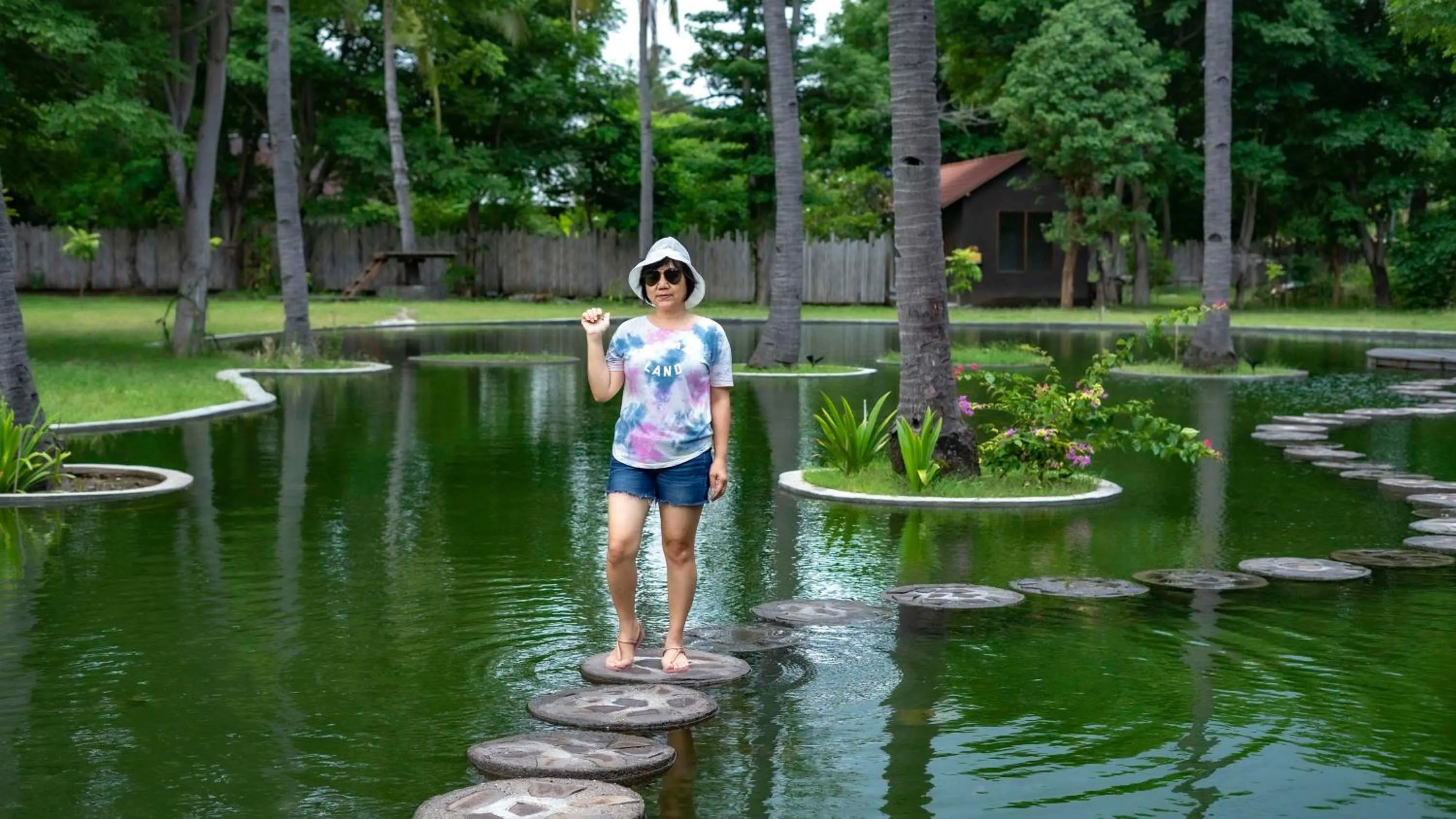 Garden view in Pravasa Gili Resort by KajaNe