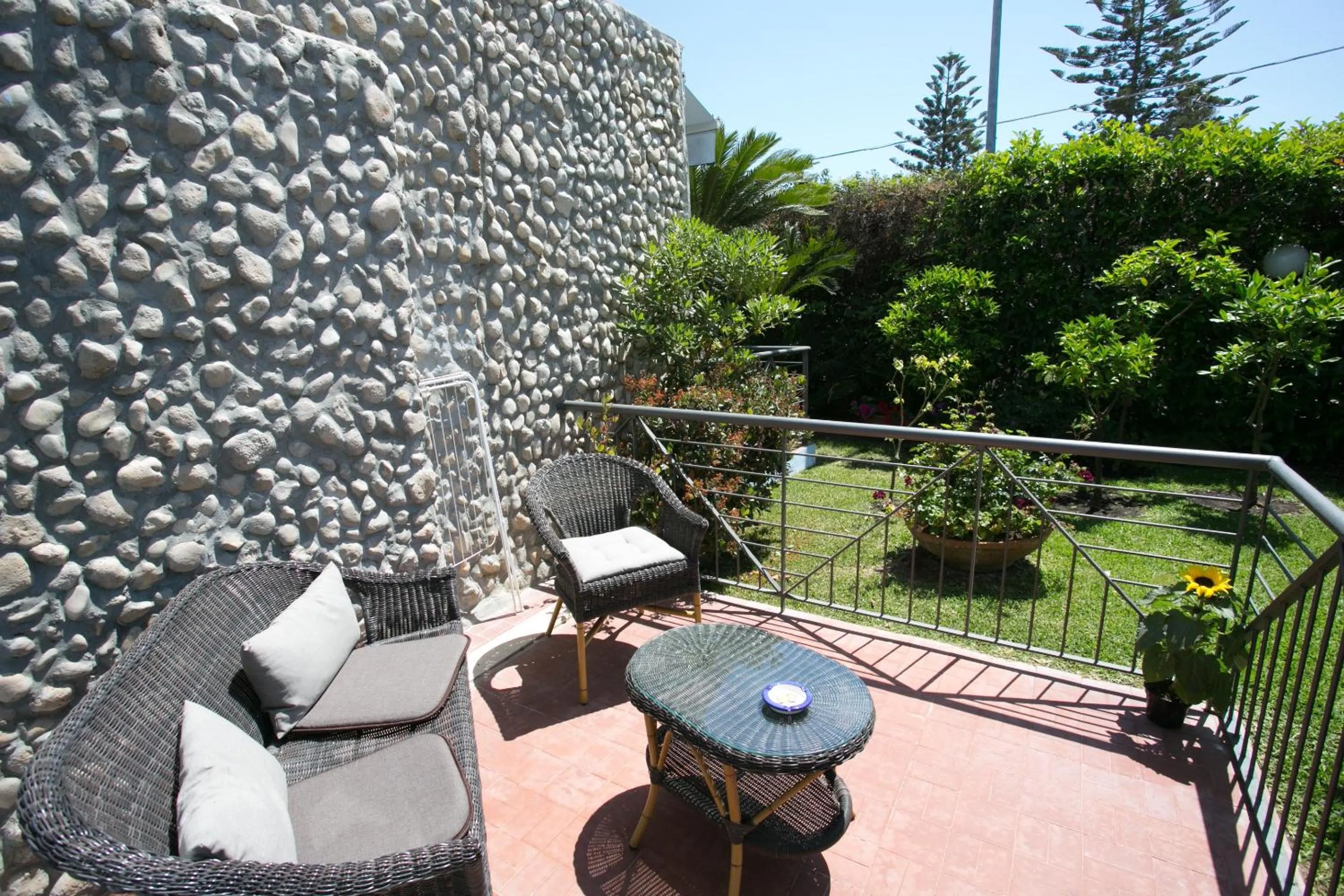 Patio in Hotel Villamare