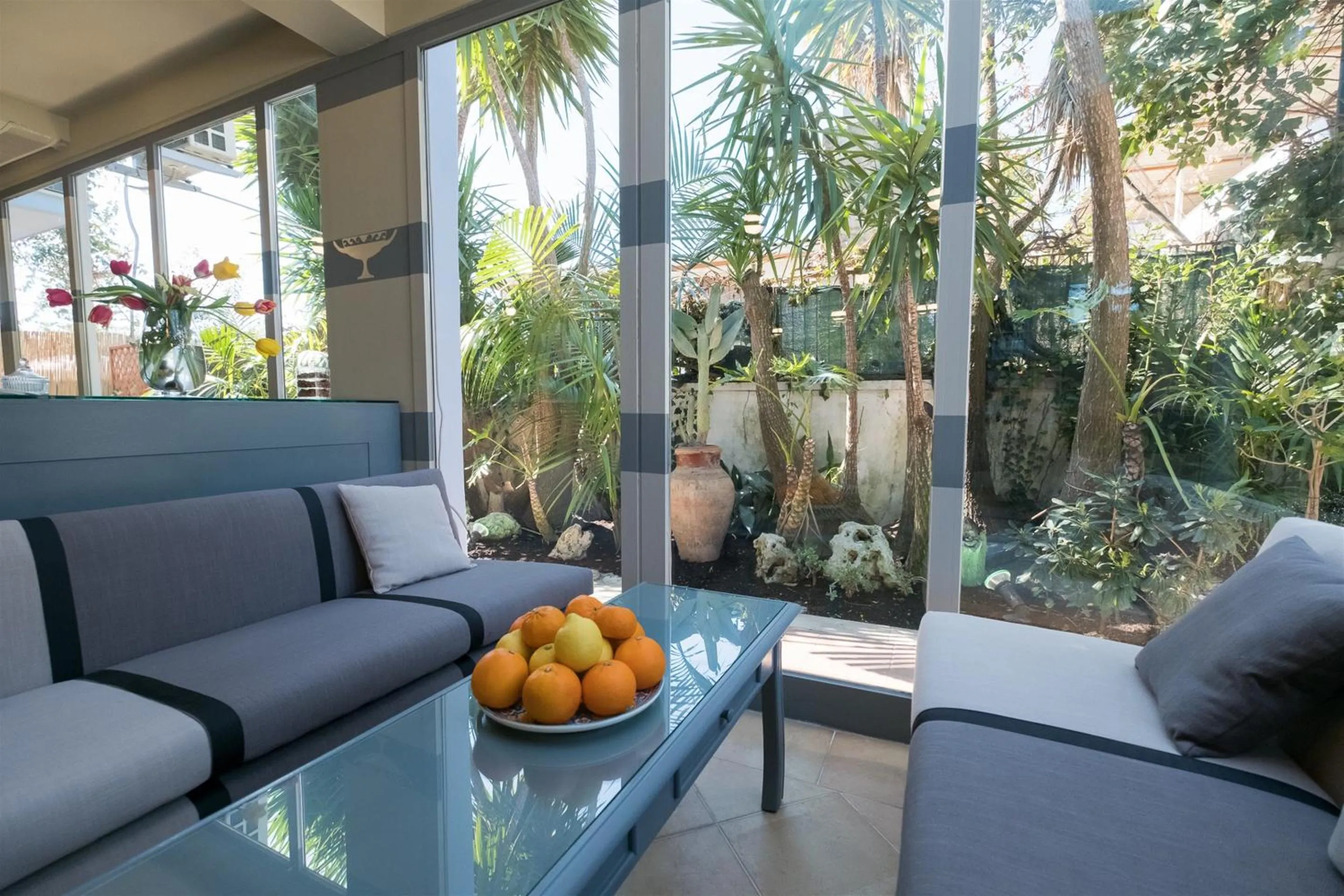 Lobby or reception in Hotel Villamare