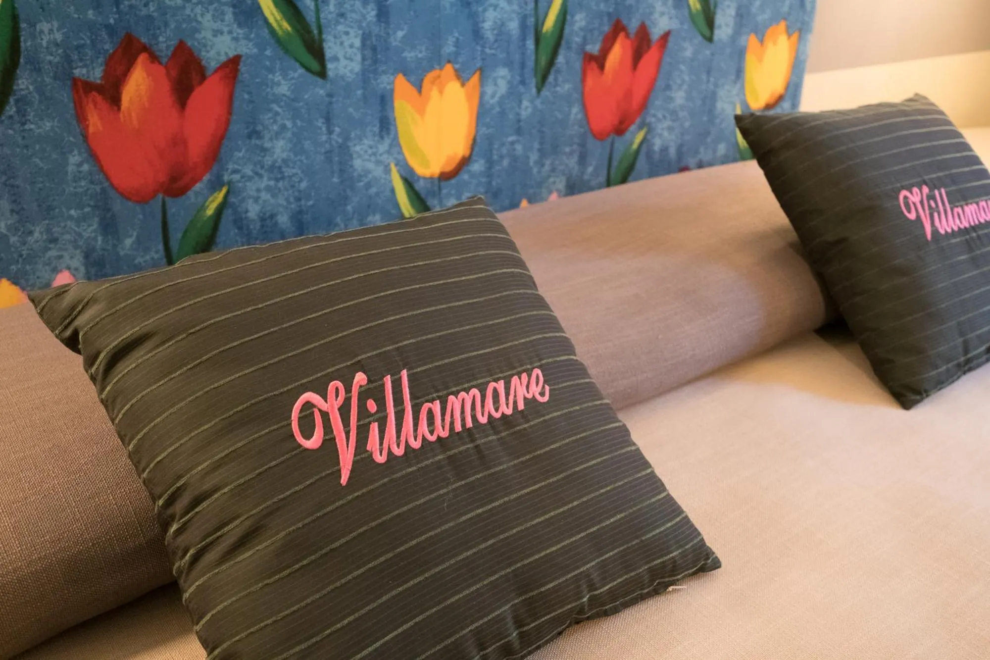 Bed in Hotel Villamare