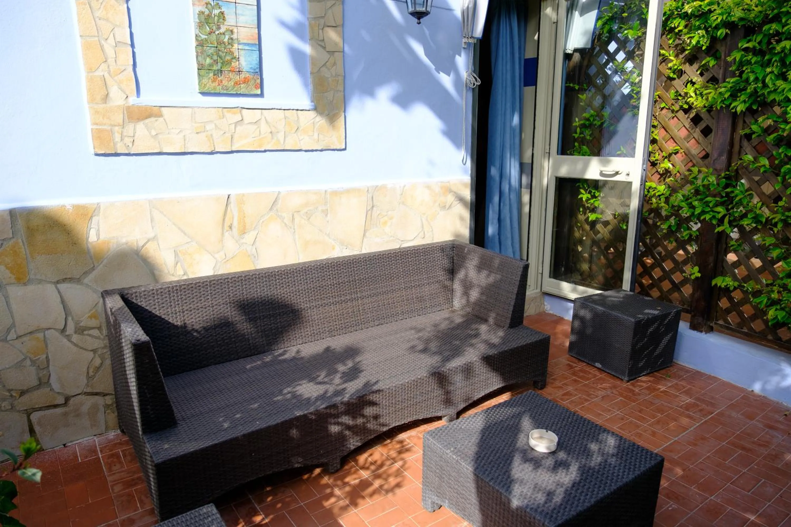 Patio in Hotel Villamare