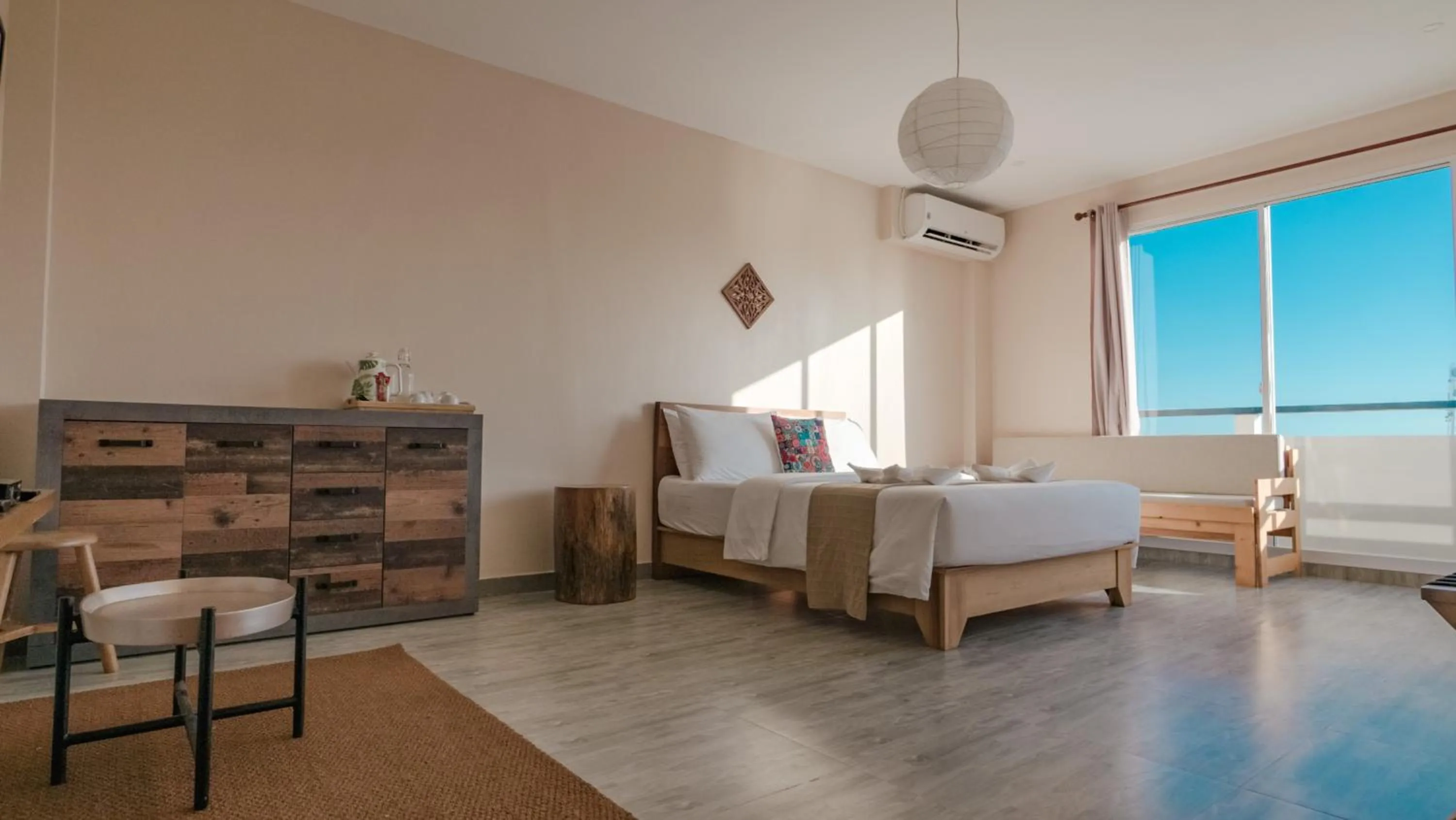 Bed in Lea Spa Hotel