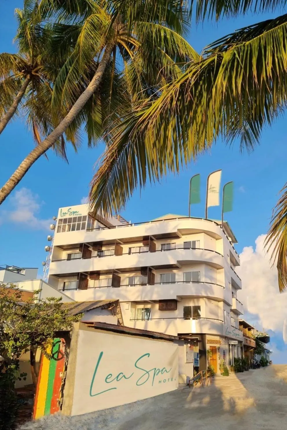 Property building in Lea Spa Hotel