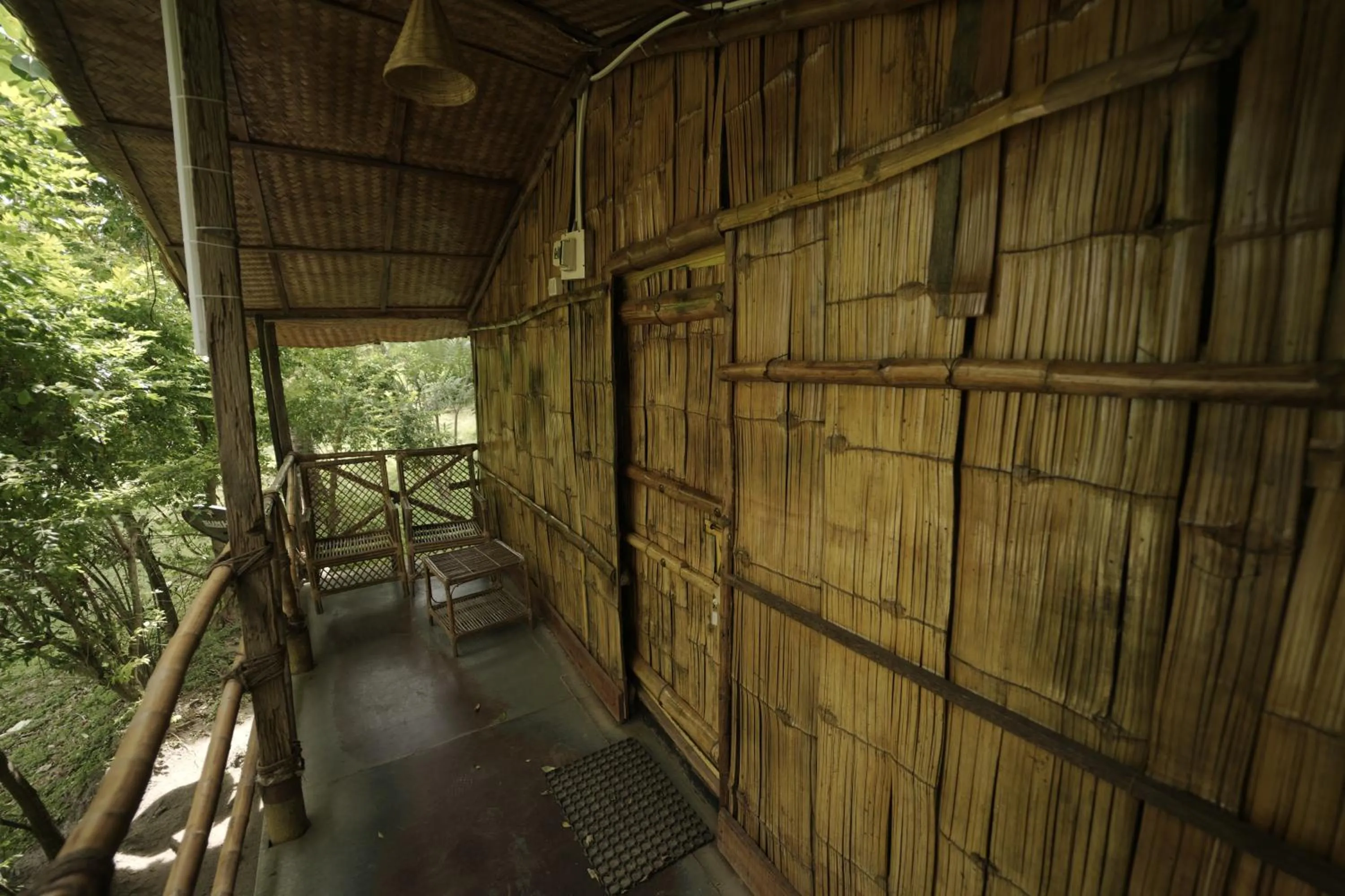 Balcony/Terrace in JUNGLE PARADISE FARM & GUEST HOUSE