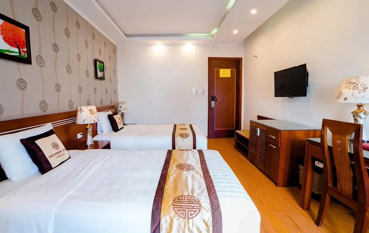 Bedroom, Bed in Hoang Hai Hotel Bedroom, Bed in Hoang Hai Hotel