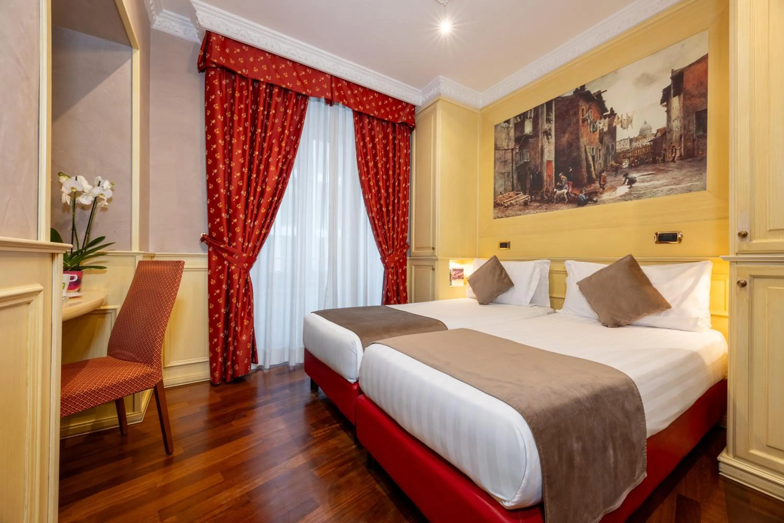 Bedroom, Bed in Al Viminale Hill Inn & Hotel