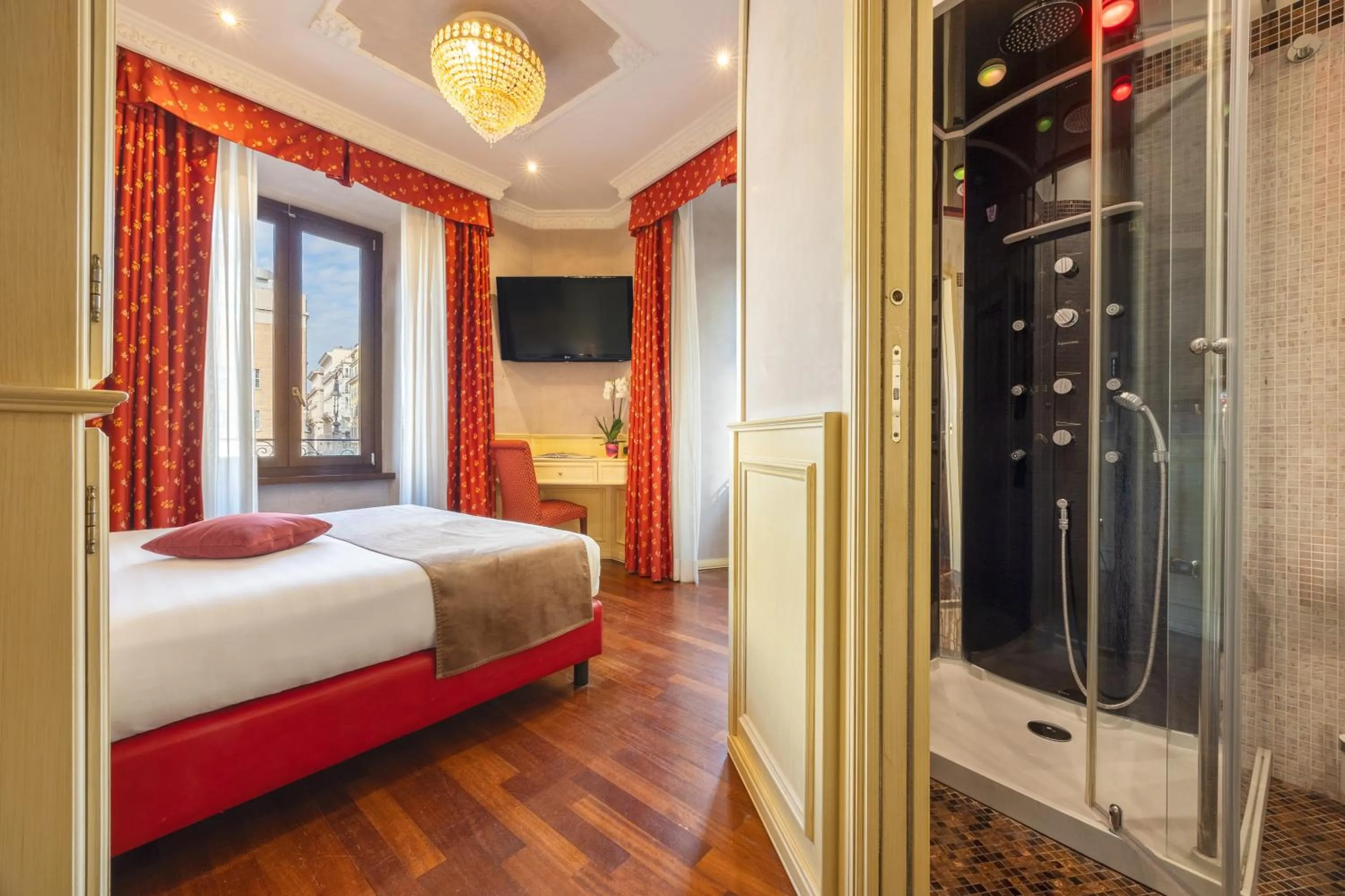 Bedroom, Bed in Al Viminale Hill Inn & Hotel