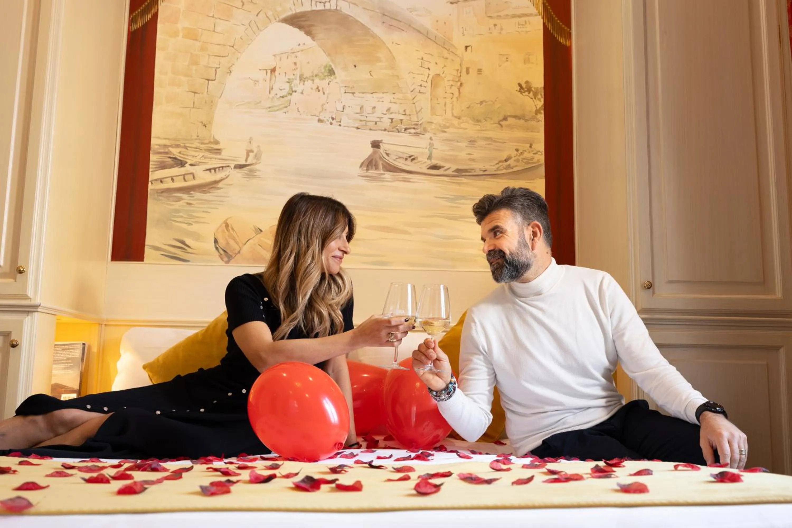 Bedroom in Al Viminale Hill Inn & Hotel