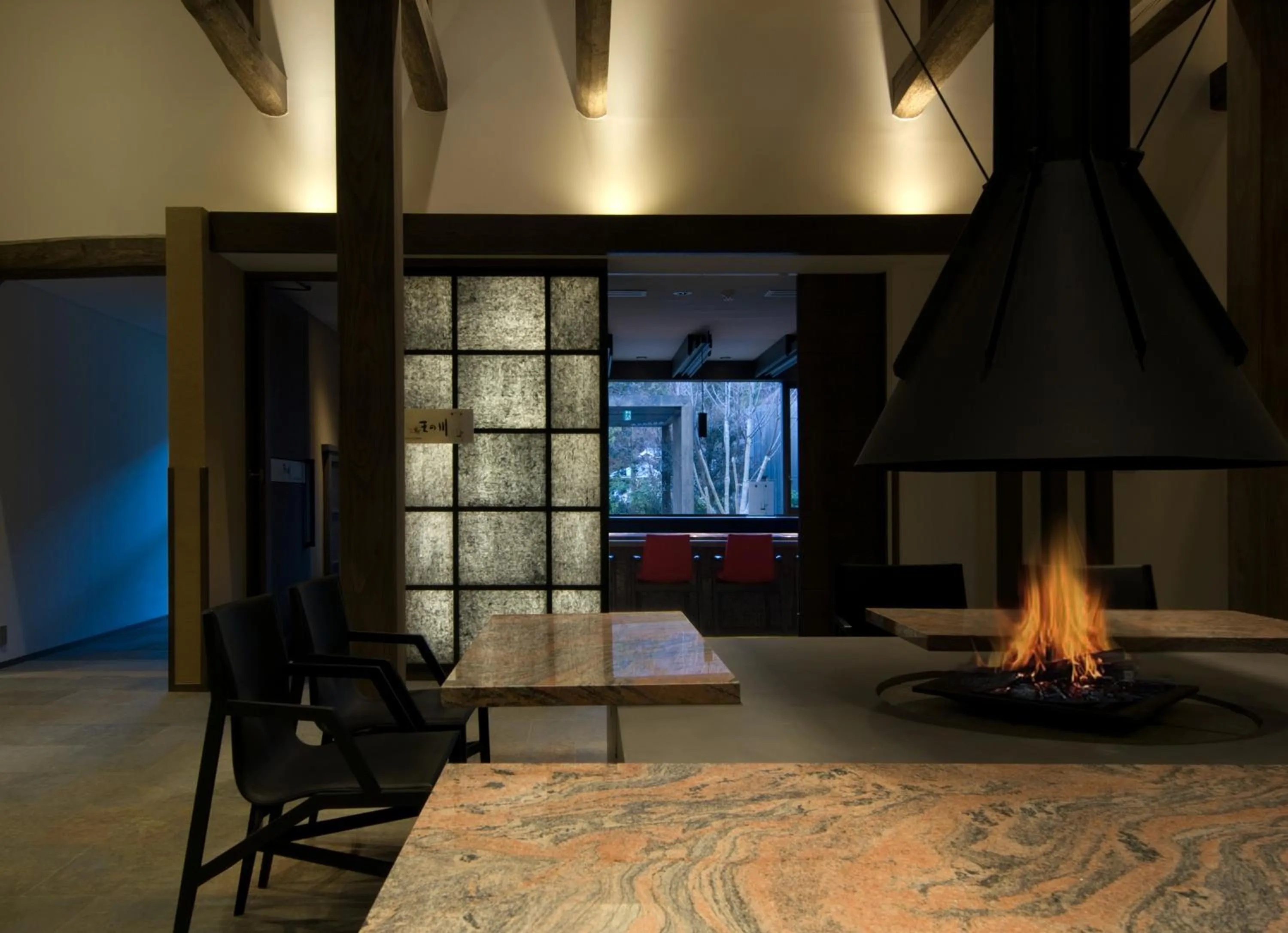 Lobby or reception in Yufuin Bettei Itsuki