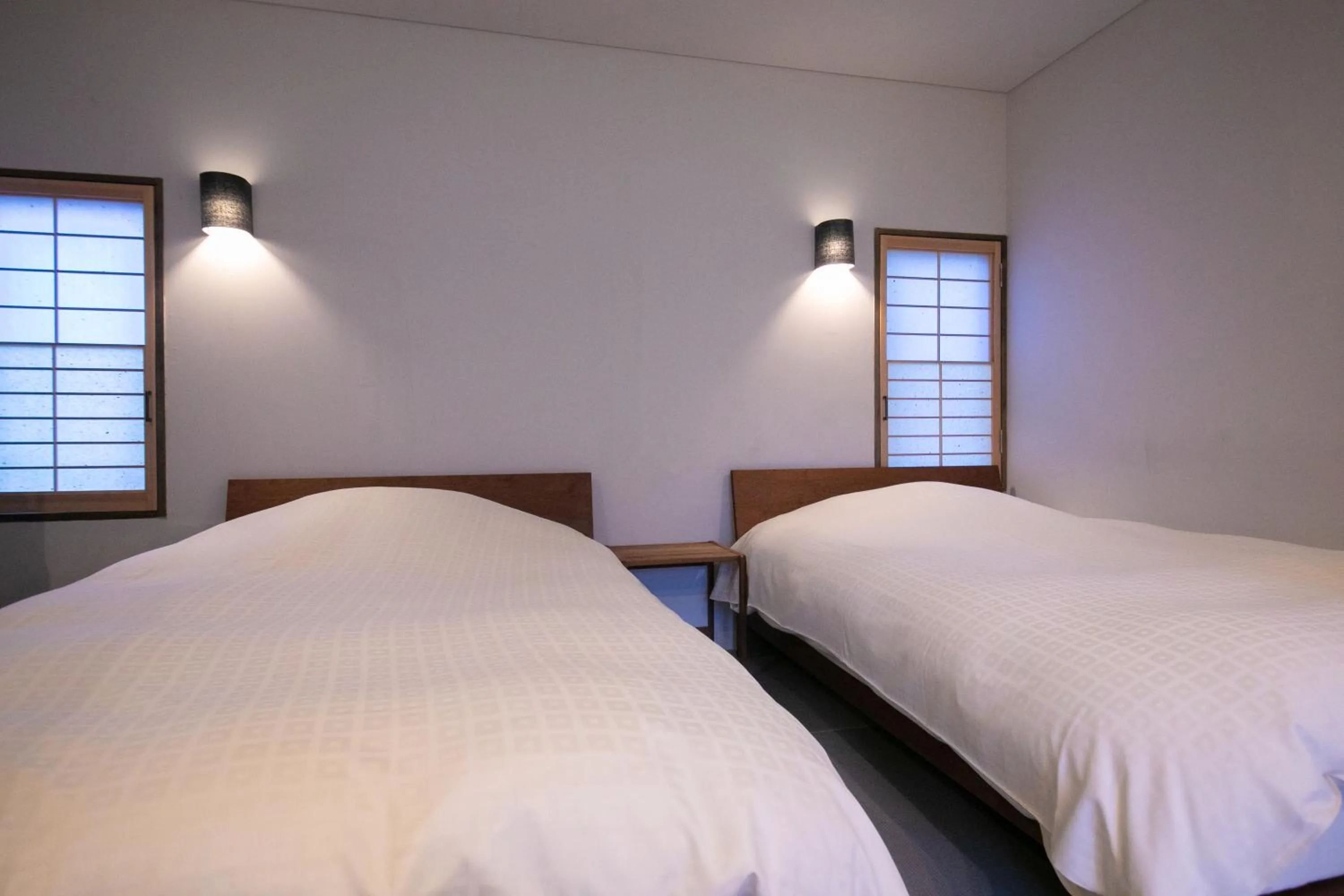 Bed in Yufuin Bettei Itsuki