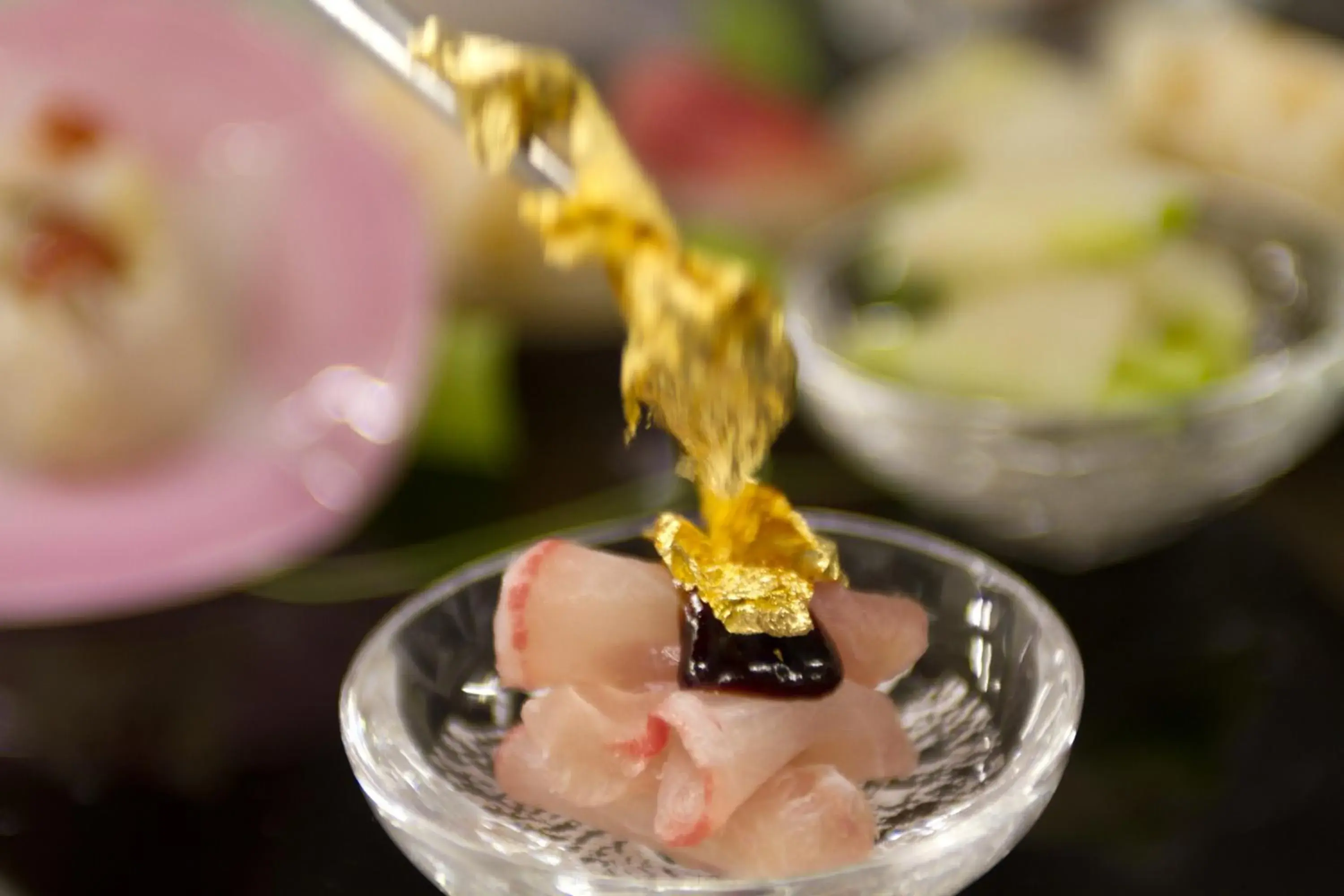 Food close-up in Yufuin Bettei Itsuki Food close-up in Yufuin Bettei Itsuki