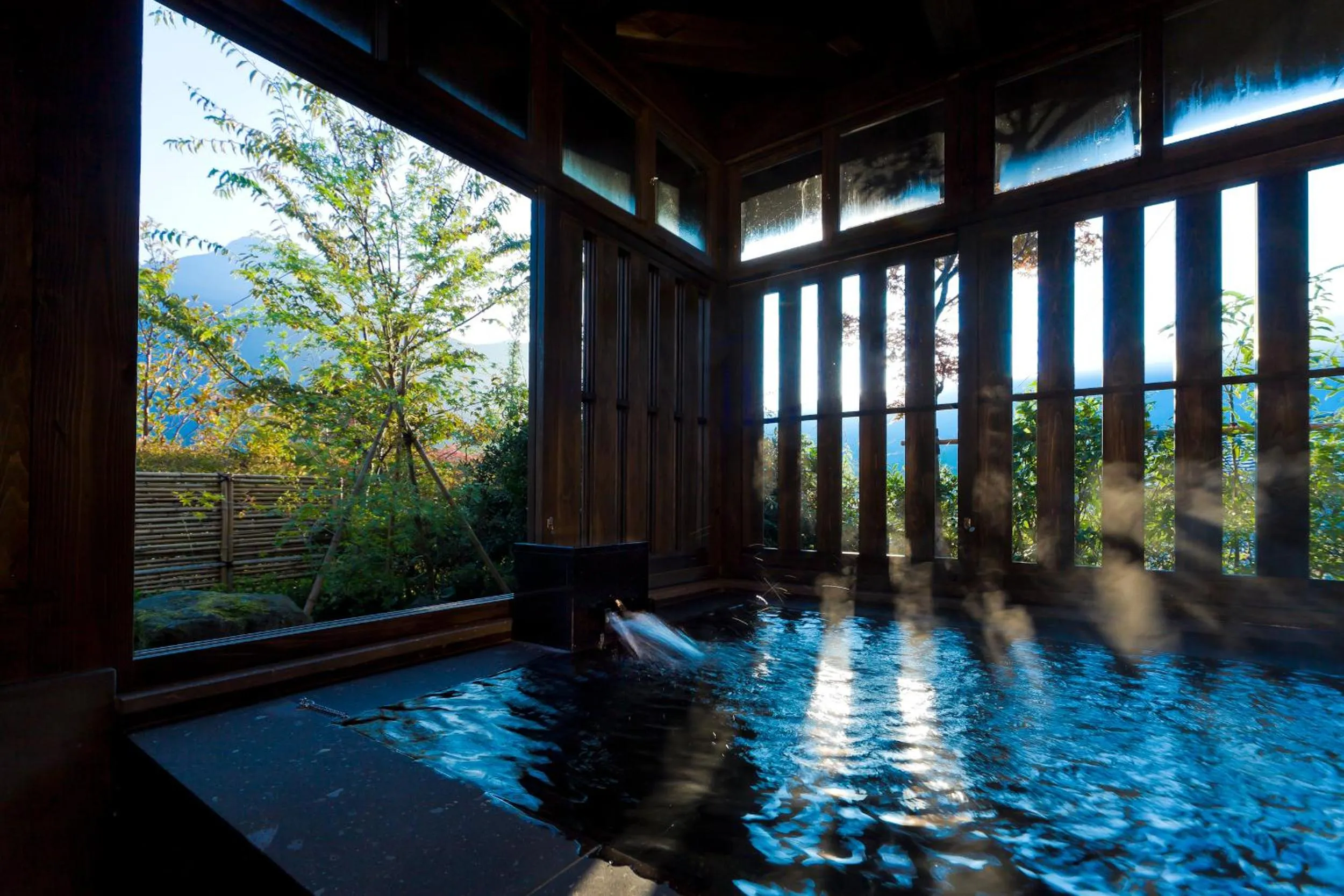 Hot Spring Bath in Yufuin Bettei Itsuki