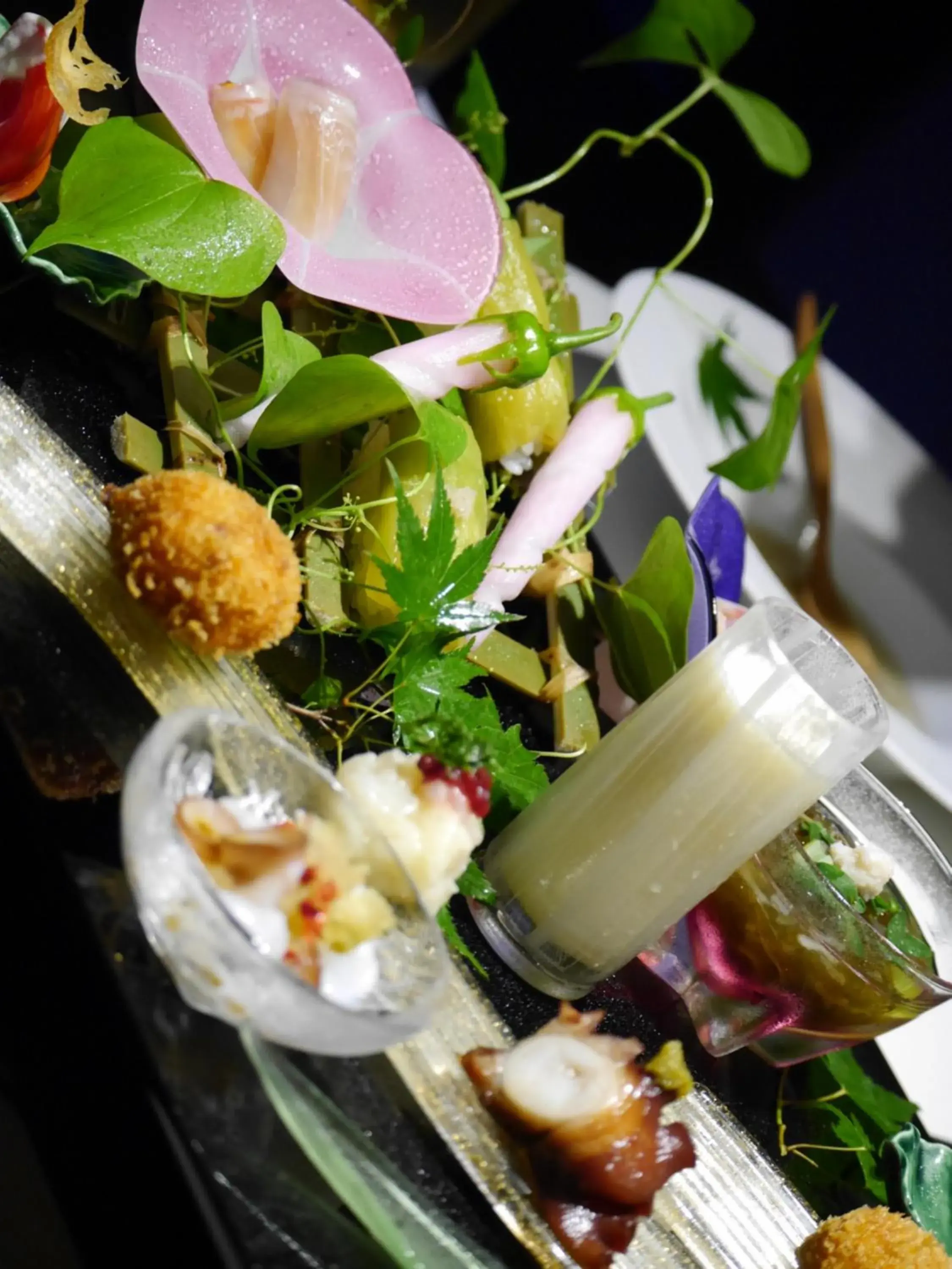 Food close-up in Yufuin Bettei Itsuki Food close-up in Yufuin Bettei Itsuki