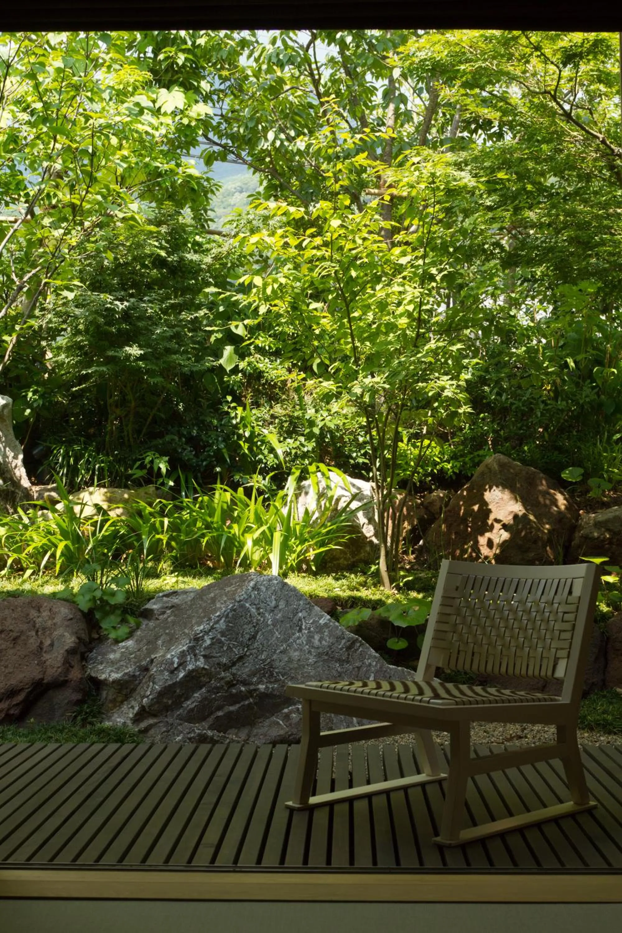 Balcony/Terrace in Yufuin Bettei Itsuki