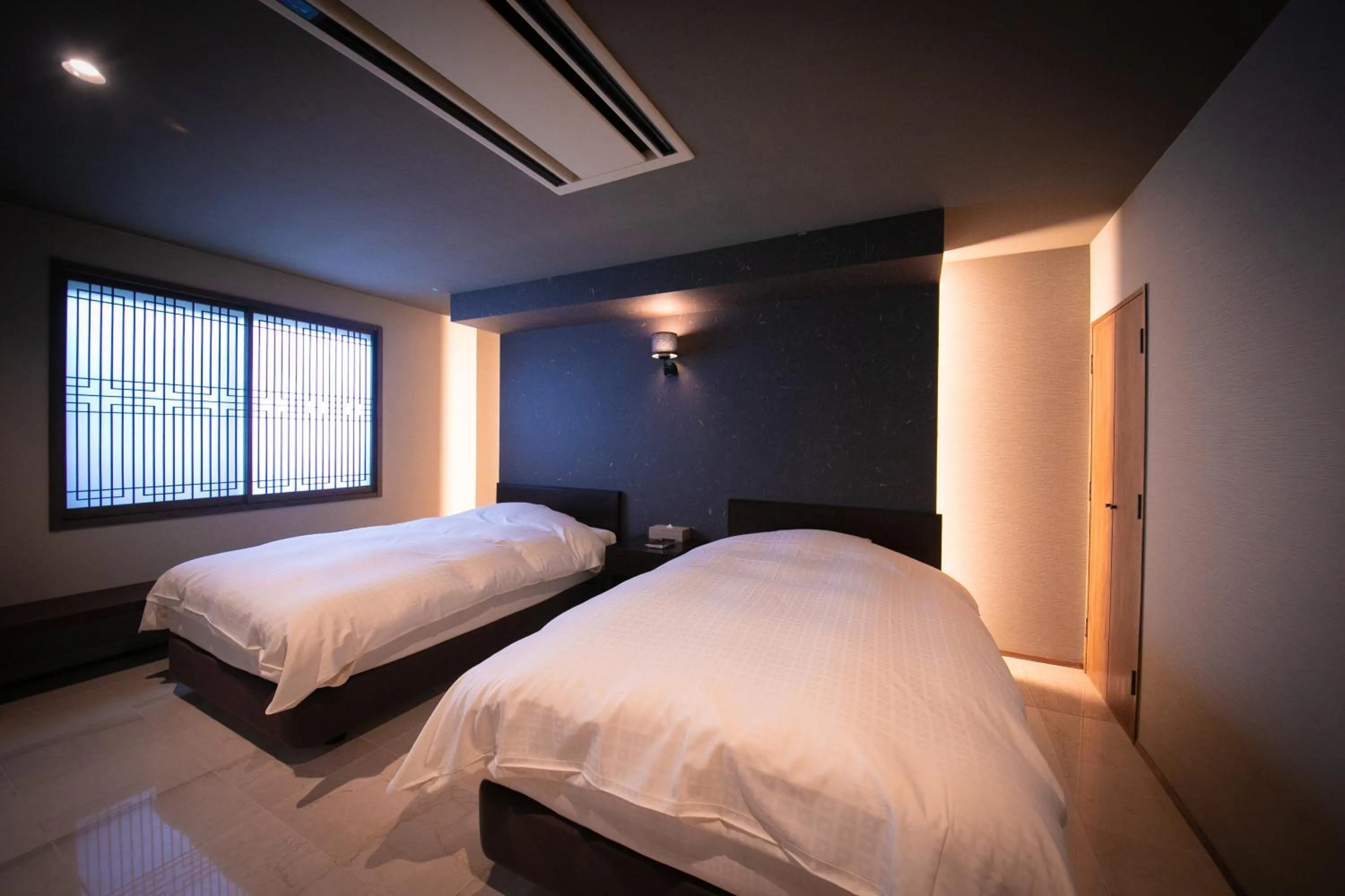 Bed in Yufuin Bettei Itsuki