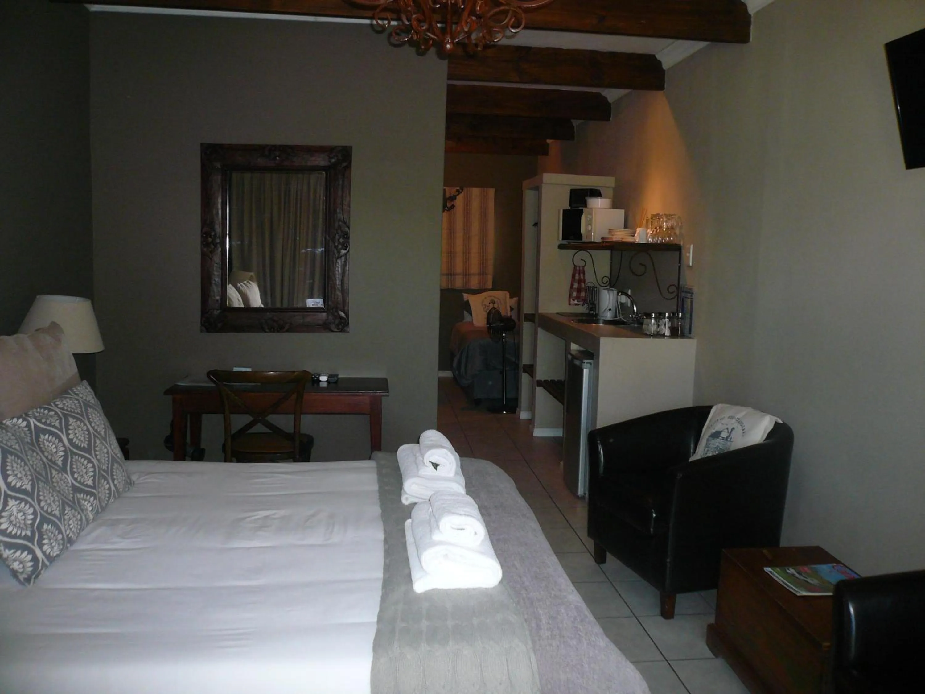 Coffee/tea facilities, Bed in Die Herehuis