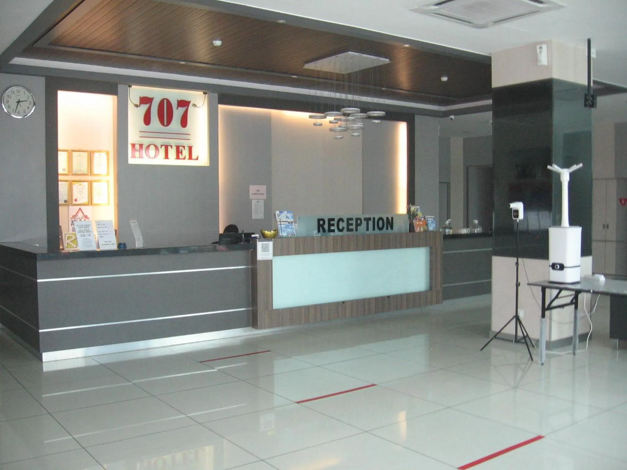 Lobby or reception in 707 Hotel Melaka (Orange)