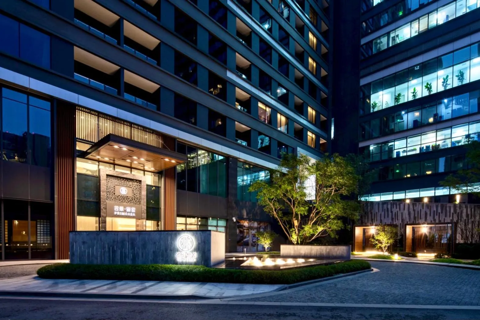 Facade/entrance in Primcasa Chengdu