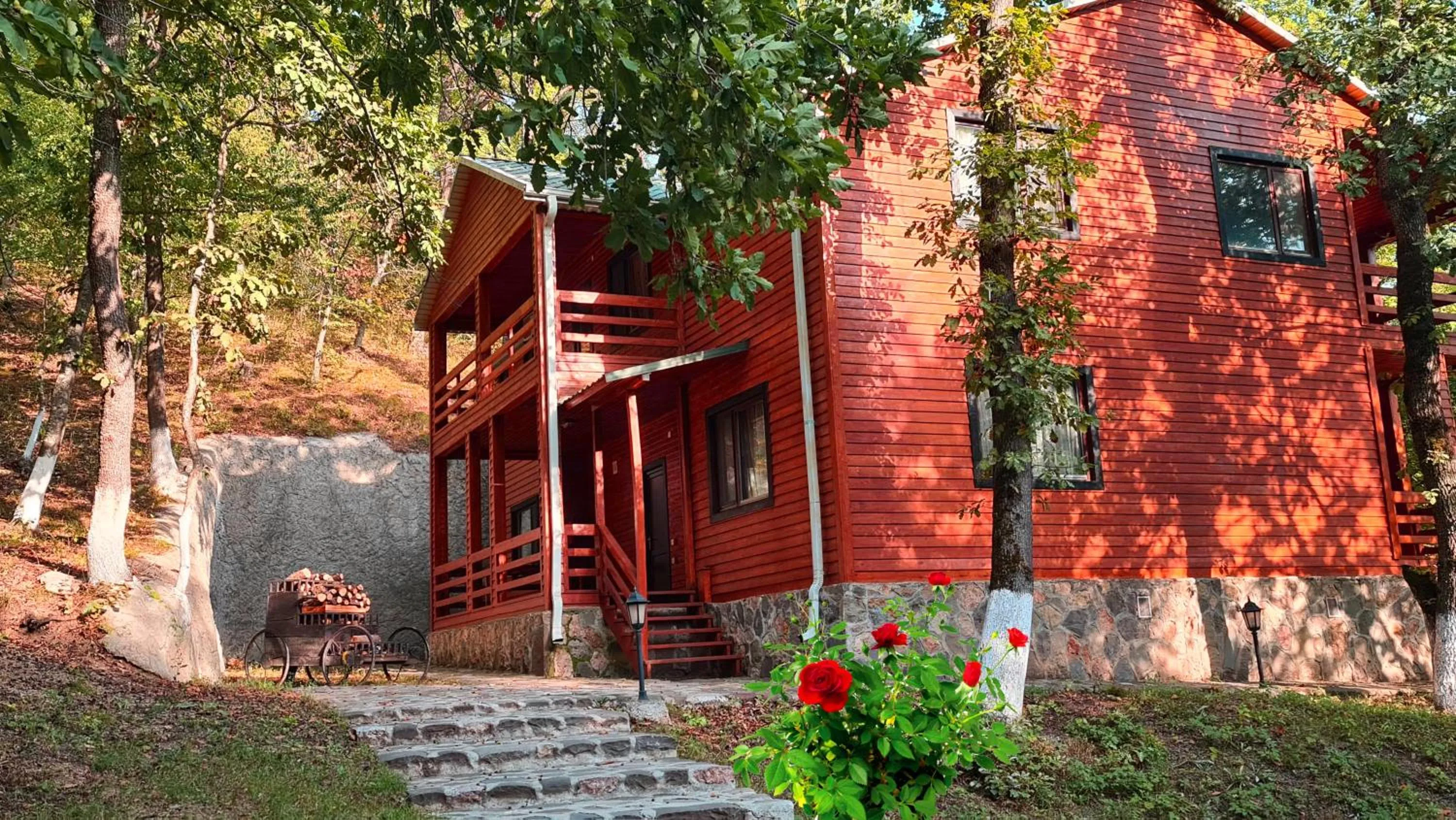 Property building in Deluxe Park Qusar Resort & Spa Hotel